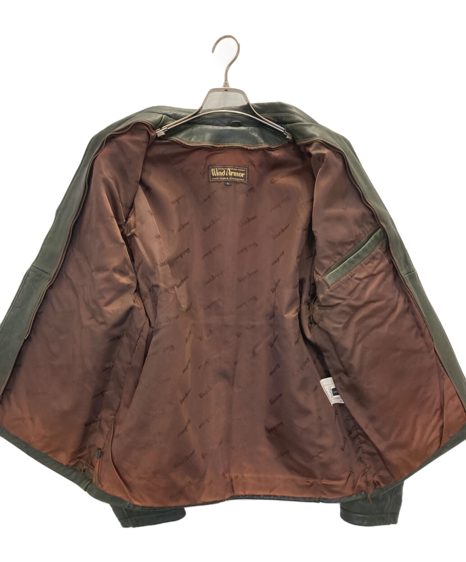 Wind Armor ウインドアーマー　ライダースジャケット 中古・古着通販】Wind Armor (ウィンドアーマー) シングルライダース