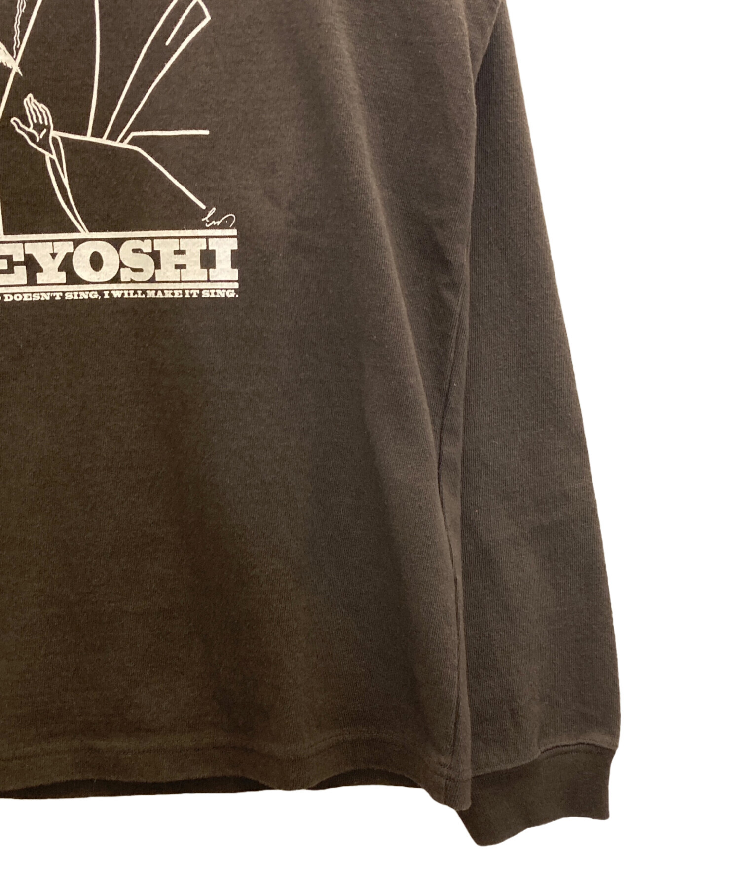 中古・古着通販】PHERROW'S (フェローズ) L/ST-SHIRTS ブラック サイズ