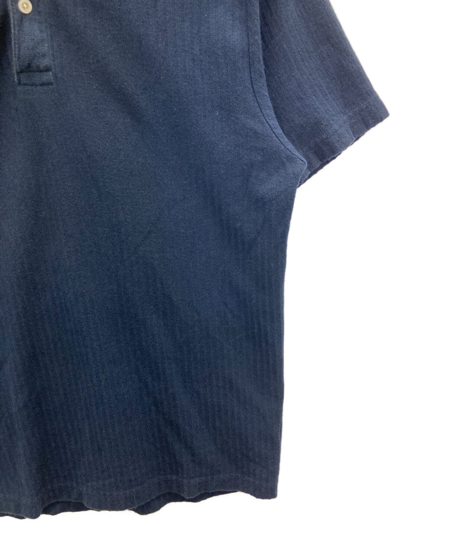 中古・古着通販】stussy (ステューシー) ポロシャツ ネイビー サイズ:S