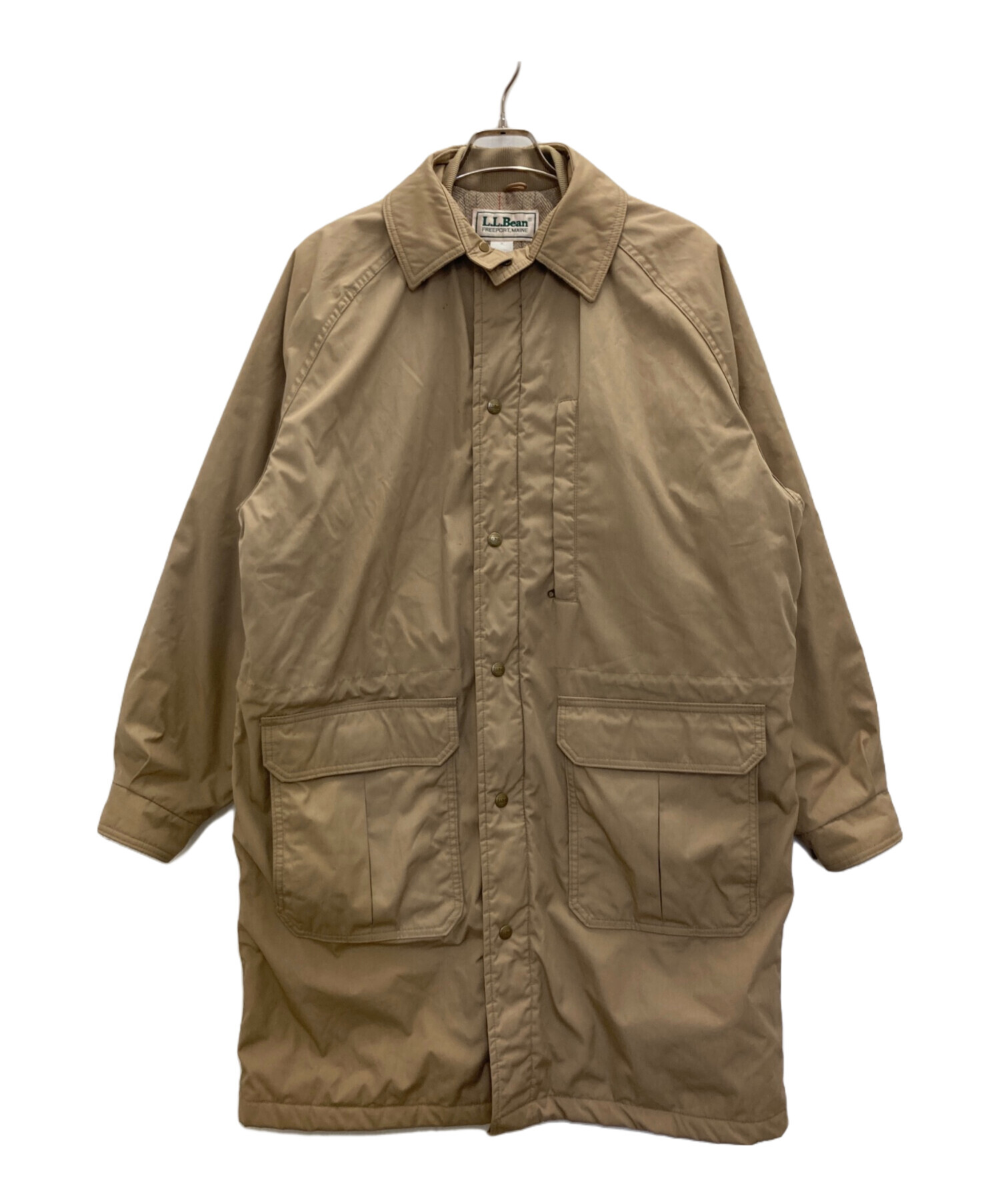 極美品 80sL.L.BEAN ストームコート 中古・古着通販】L.L.Bean (エルエルビーン) ストームコート ベージュ