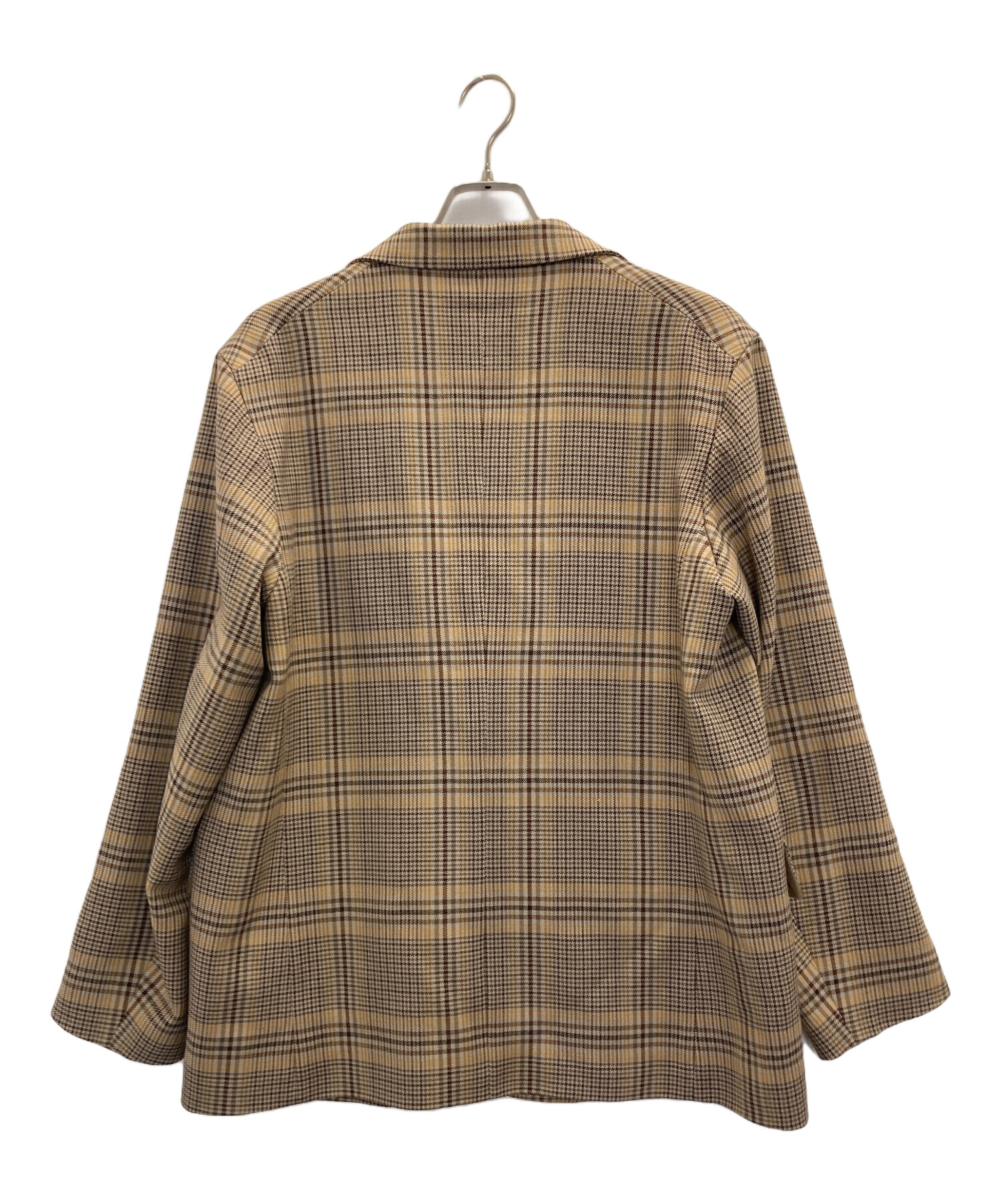 中古・古着通販】AURALEE (オーラリー) WOOL SERGE CHECK JACKET