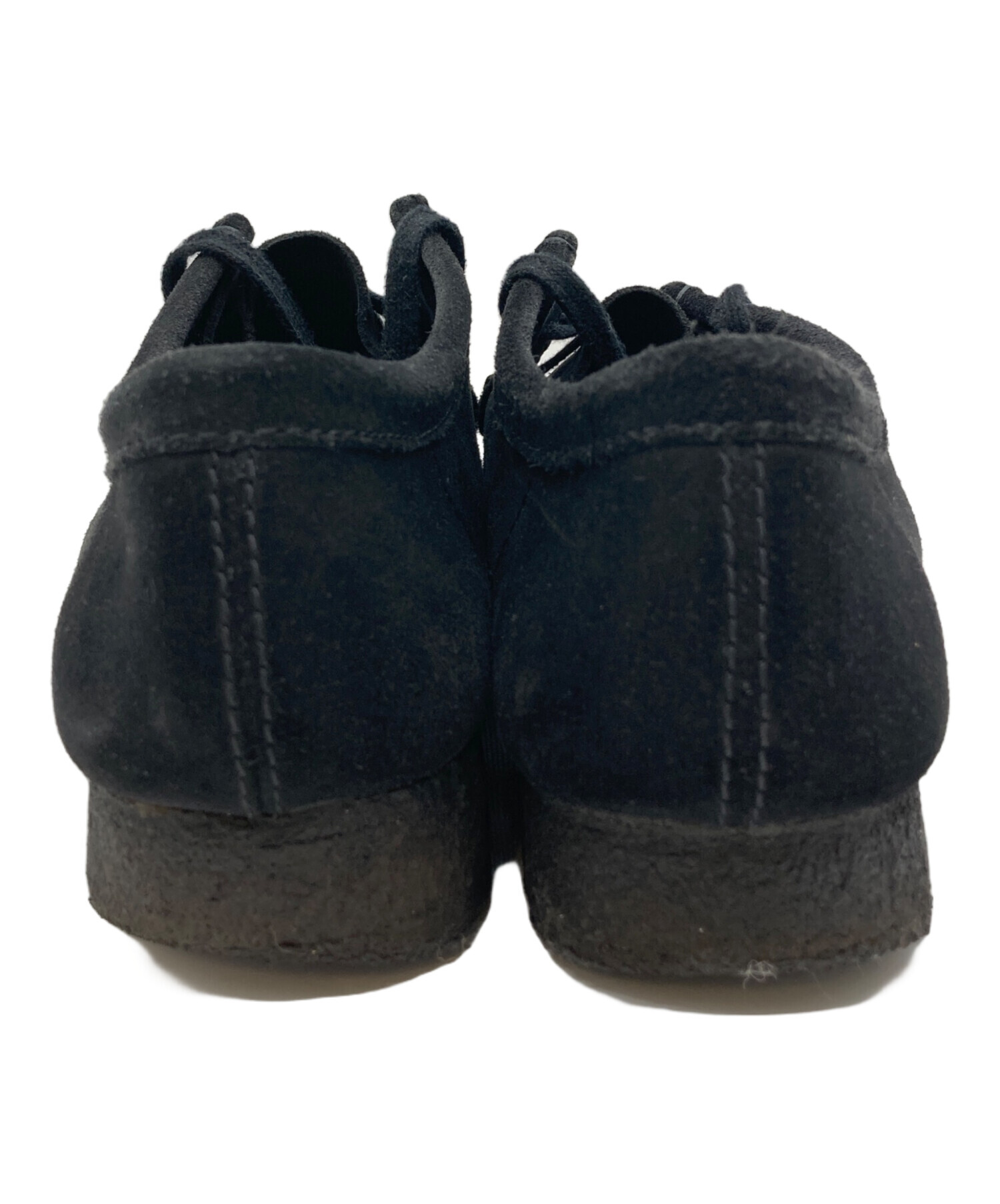 中古・古着通販】CLARKS (クラークス) ワラビーシューズ ブラック