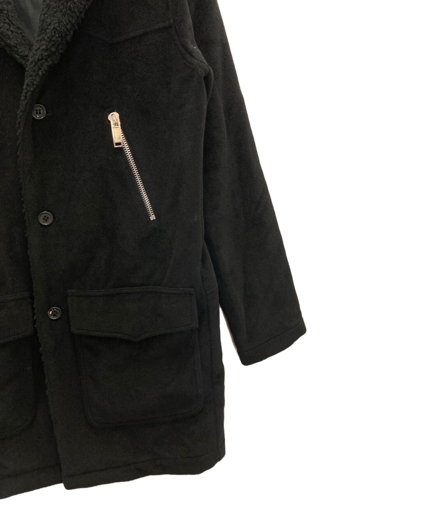 中古・古着通販】CHRISTIAN DADA (クリスチャンダダ) ボアカラーコート