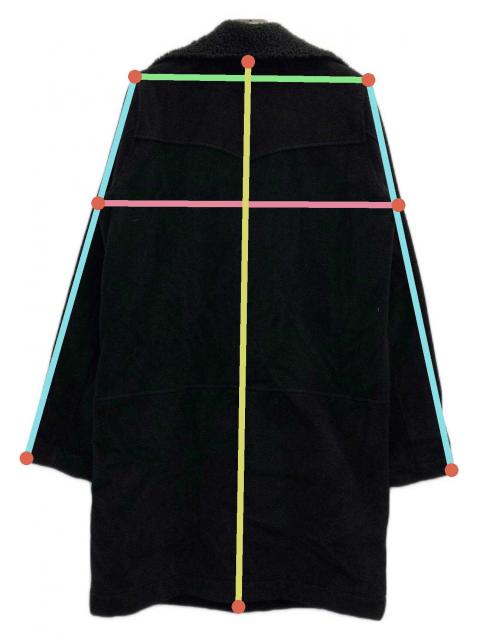 中古・古着通販】CHRISTIAN DADA (クリスチャンダダ) ボアカラーコート