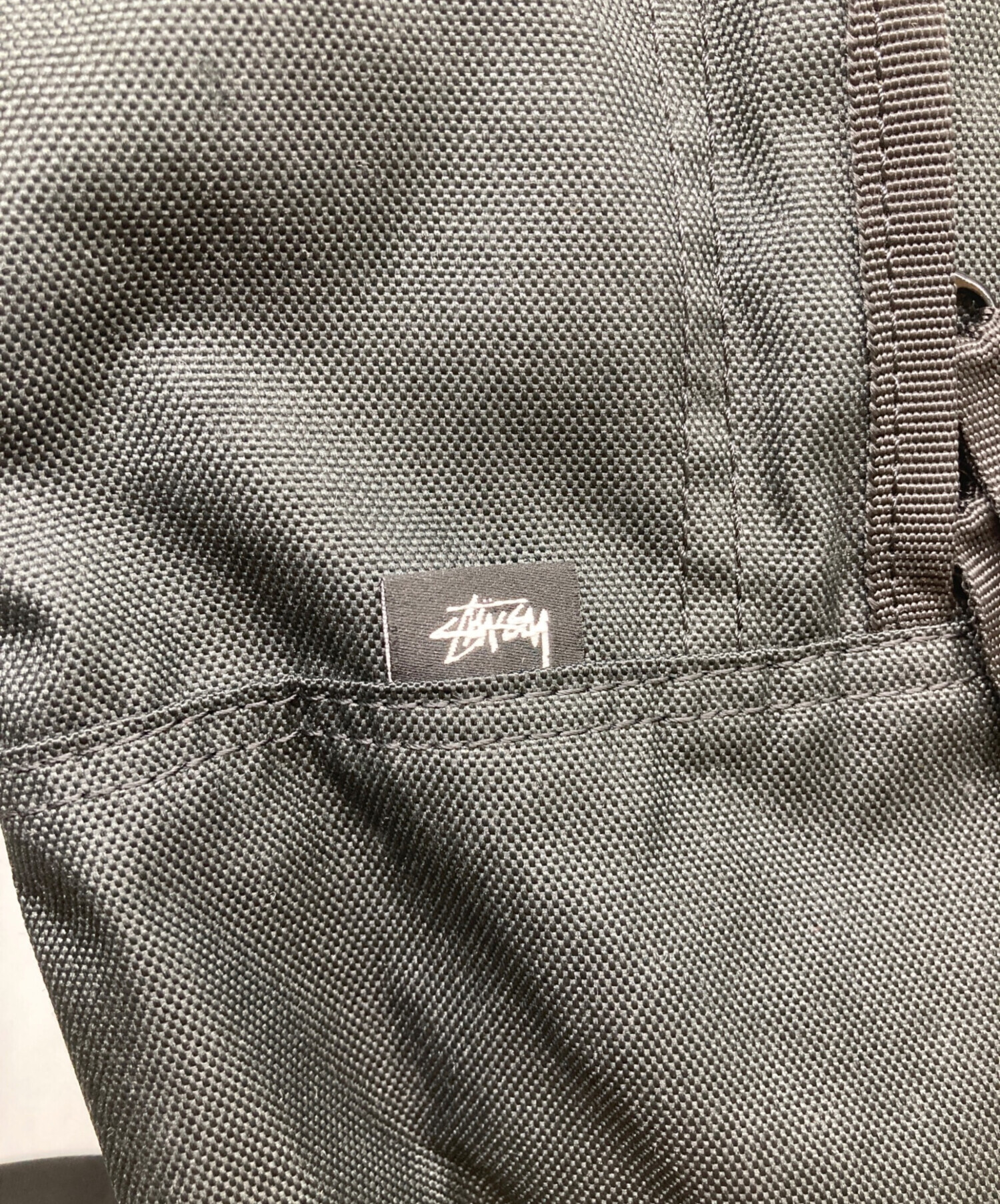 中古・古着通販】stussy (ステューシー) リュック ブラック｜ブランド 