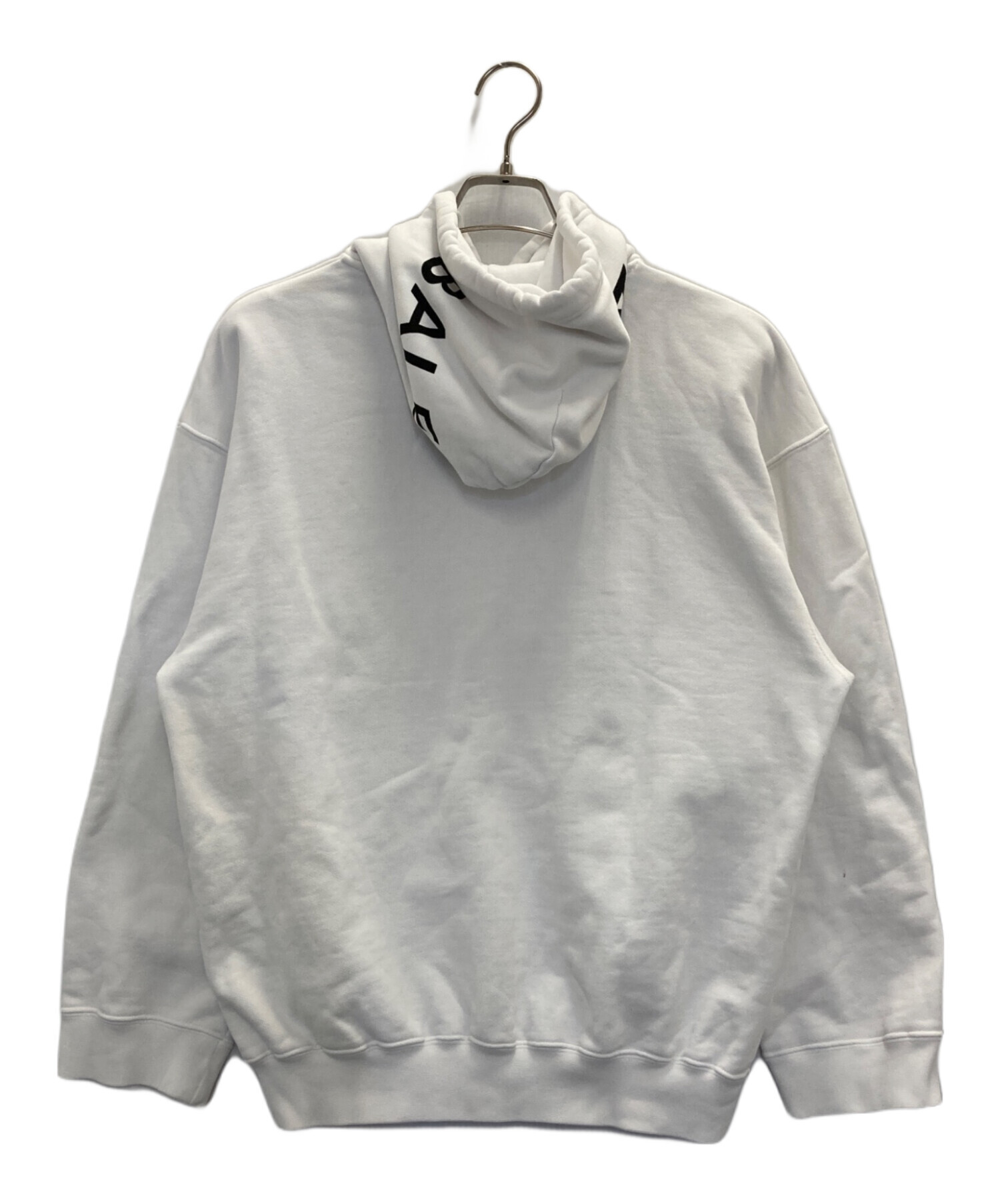 中古・古着通販】BALENCIAGA (バレンシアガ) パーカー ホワイト サイズ