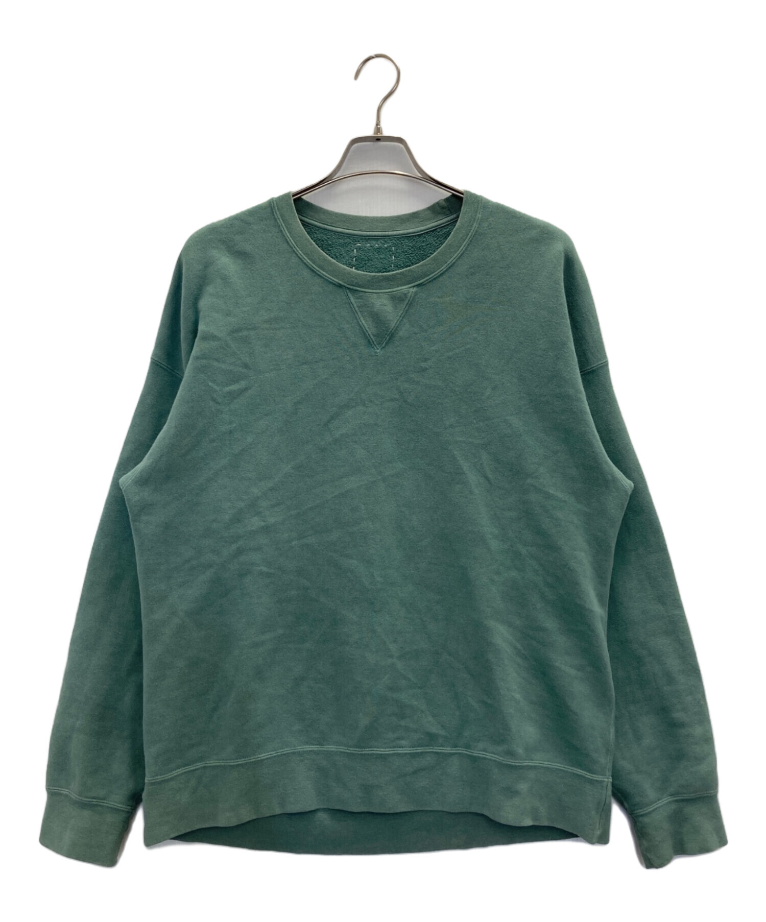 中古・古着通販】VISVIM (ビズビム) JUMBO SB SWEAT L/S DMGD グリーン