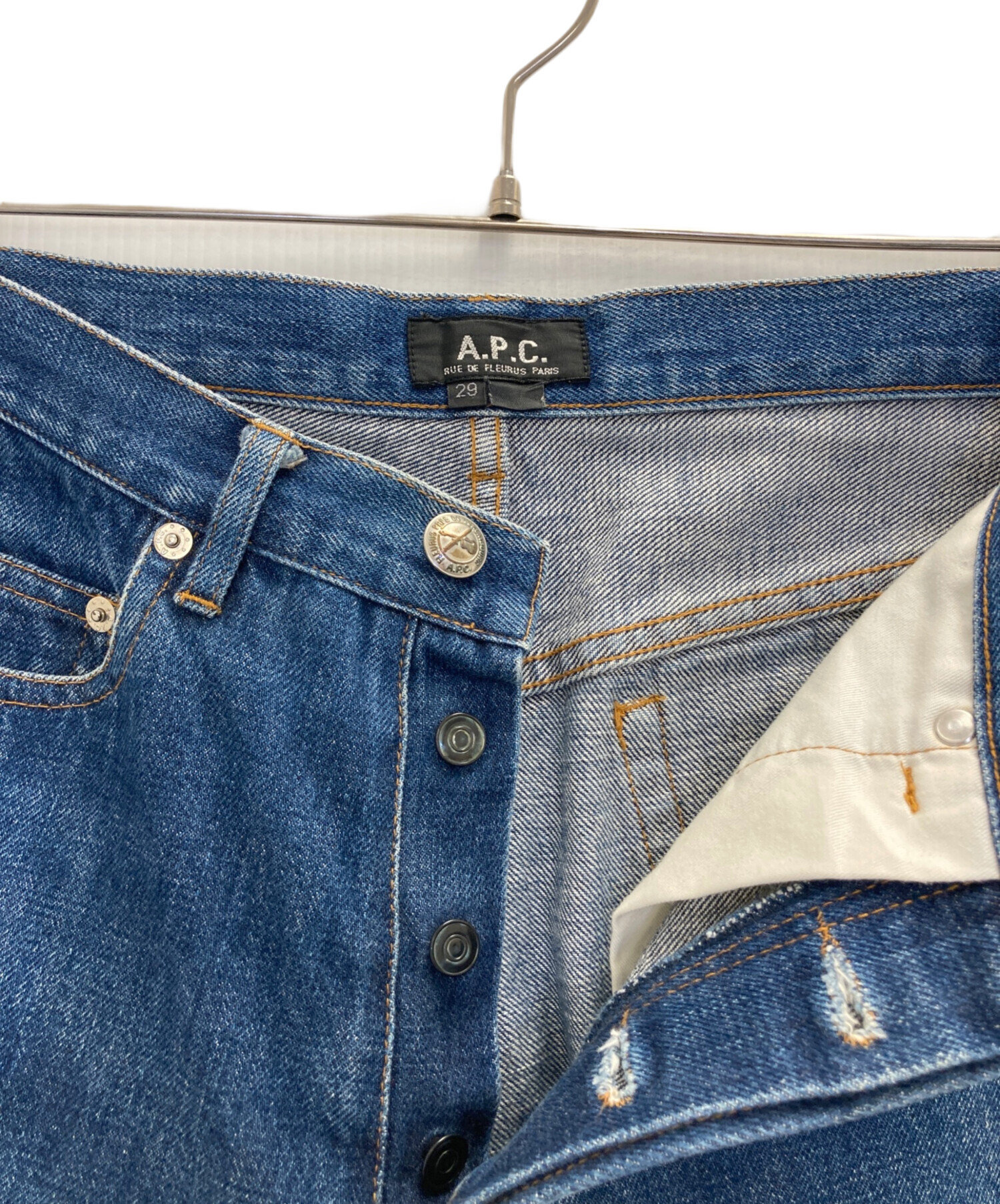中古・古着通販】A.P.C. (アーペーセー) デニムパンツ インディゴ