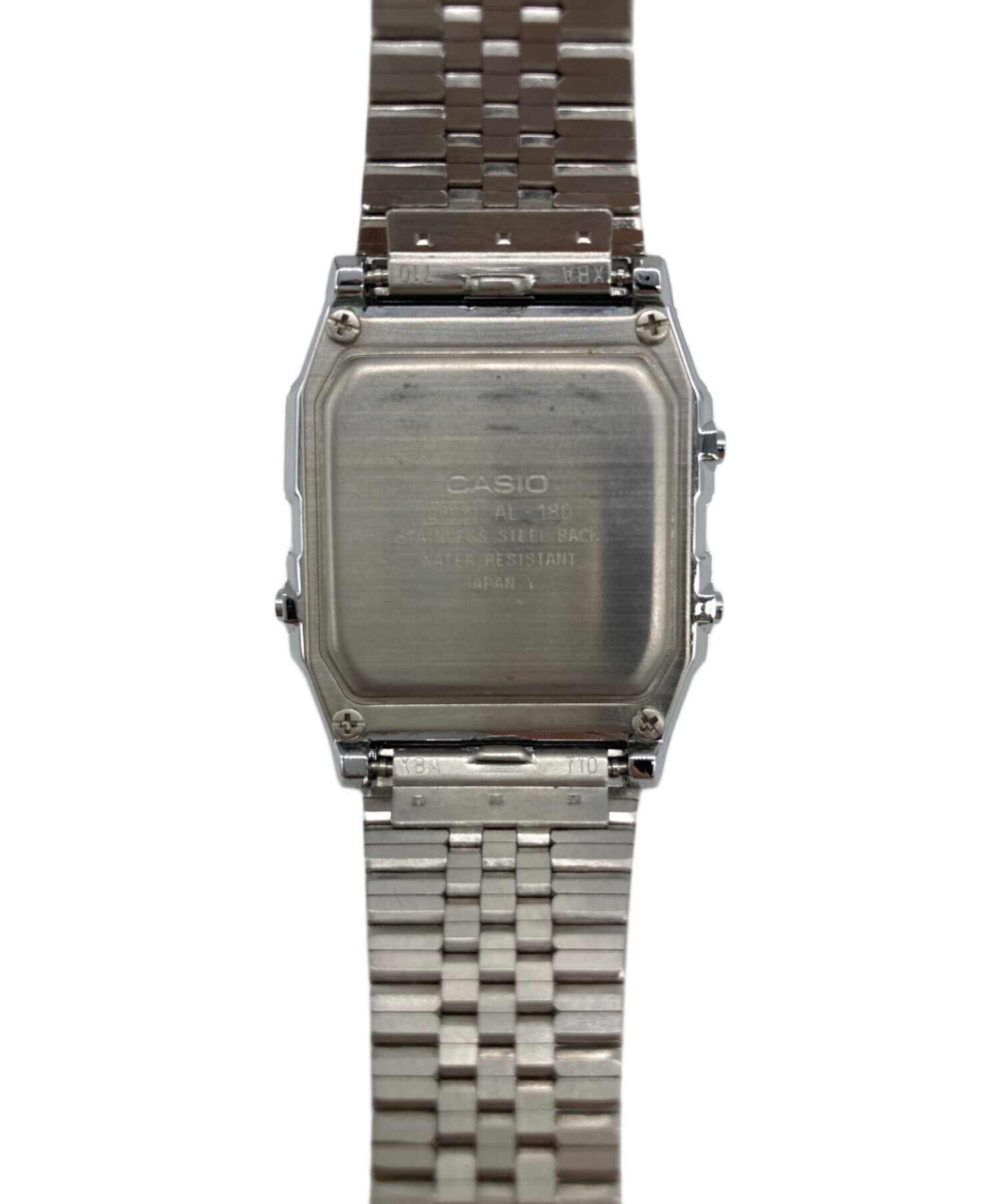 中古・古着通販】CASIO (カシオ) 腕時計 シルバー｜ブランド・古着通販