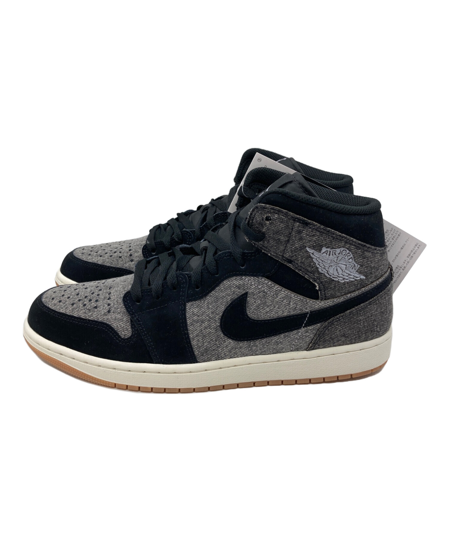 中古・古着通販】NIKE (ナイキ) Air Jordan 1 Mid SE ブラック サイズ 