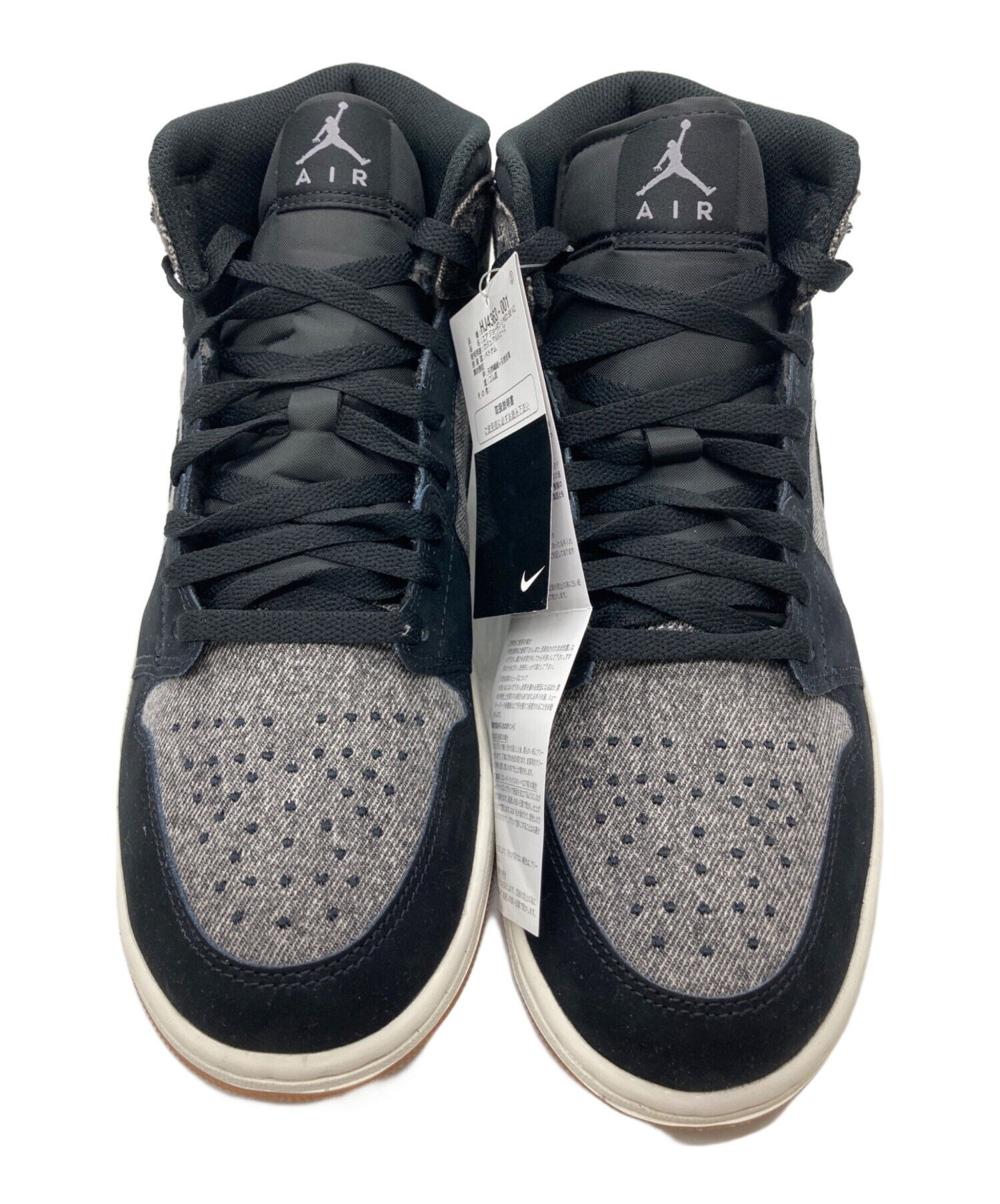 中古・古着通販】NIKE (ナイキ) Air Jordan 1 Mid SE ブラック サイズ