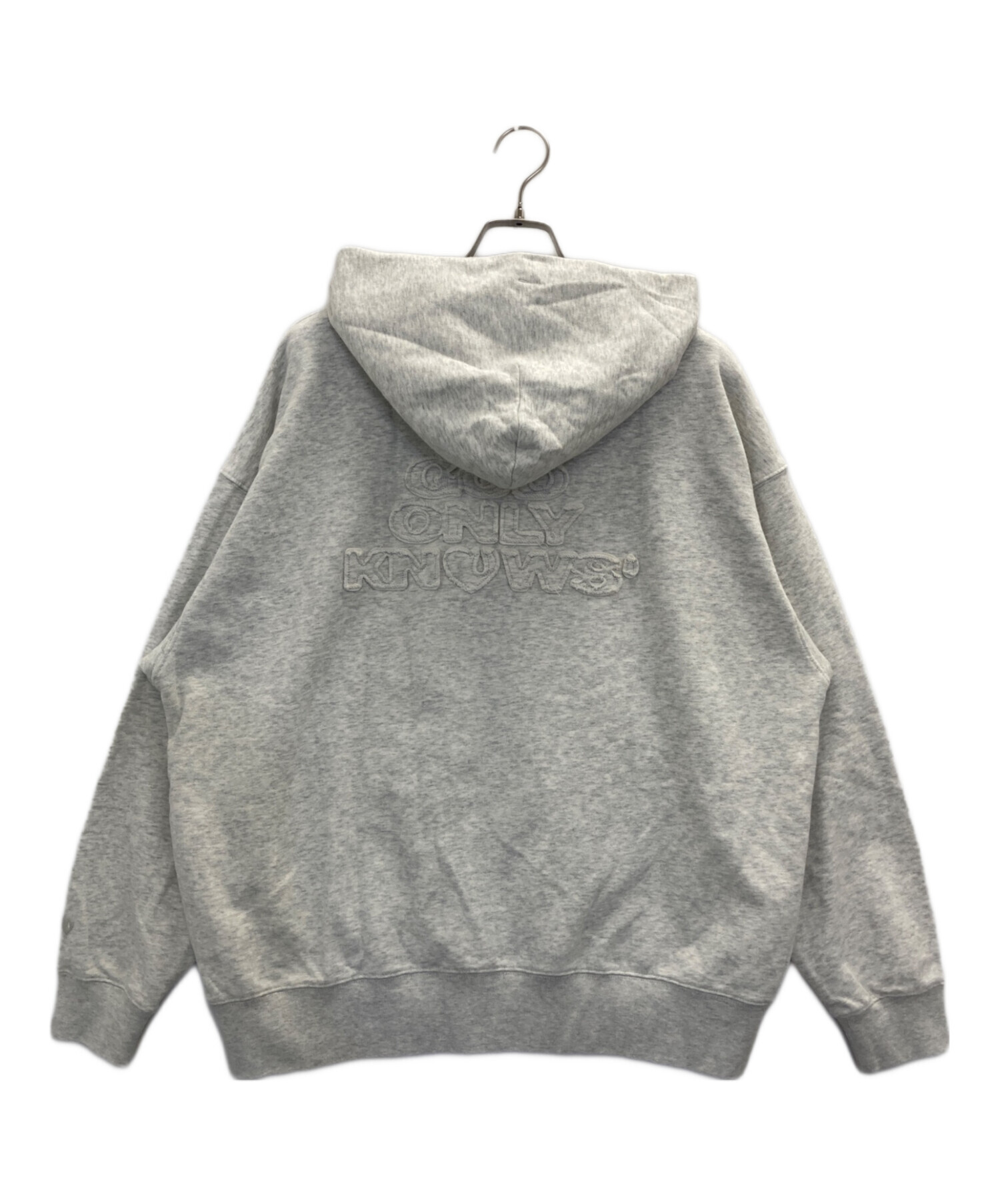 GOD ONLY KNOWS パーカー 中古・古着通販】GOD ONLY KNOWS (ゴッドオンリーノウズ) ジップ