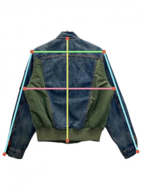 中古・古着通販】LEVI'S (リーバイス) MA-1ハイブリッドトラッカー