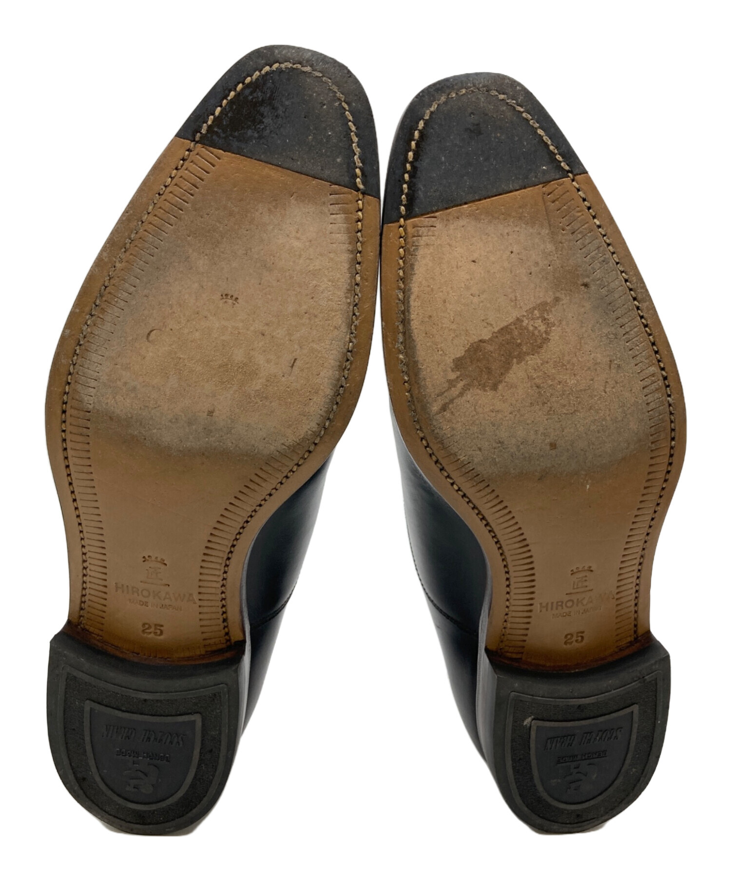 SCOTCH GRAIN ブラック25センチ 中古・古着通販】SCOTCH GRAIN (スコッチグレイン) ストレートチップ