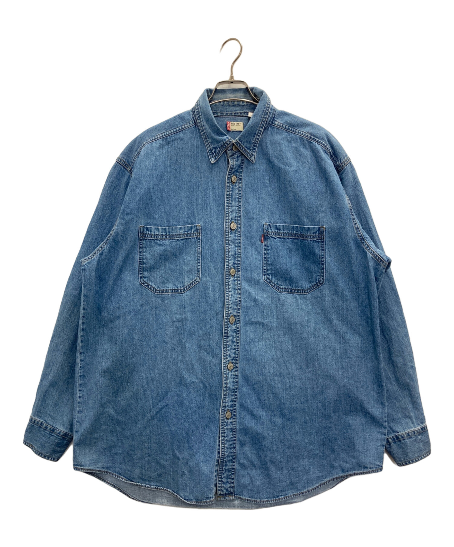 中古・古着通販】LEVI'S (リーバイス) ダンガリーシャツ インディゴ