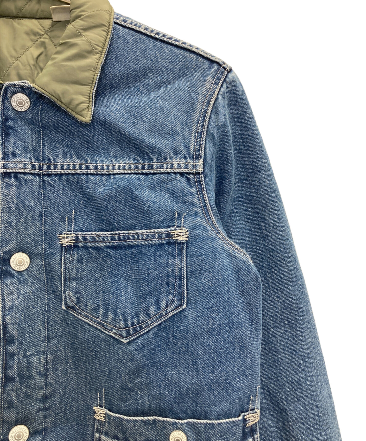 中古・古着通販】LEVI'S (リーバイス) デニムジャケット インディゴ