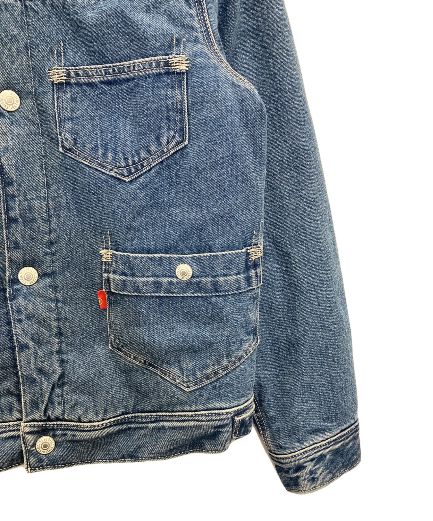 中古・古着通販】LEVI'S (リーバイス) デニムジャケット インディゴ