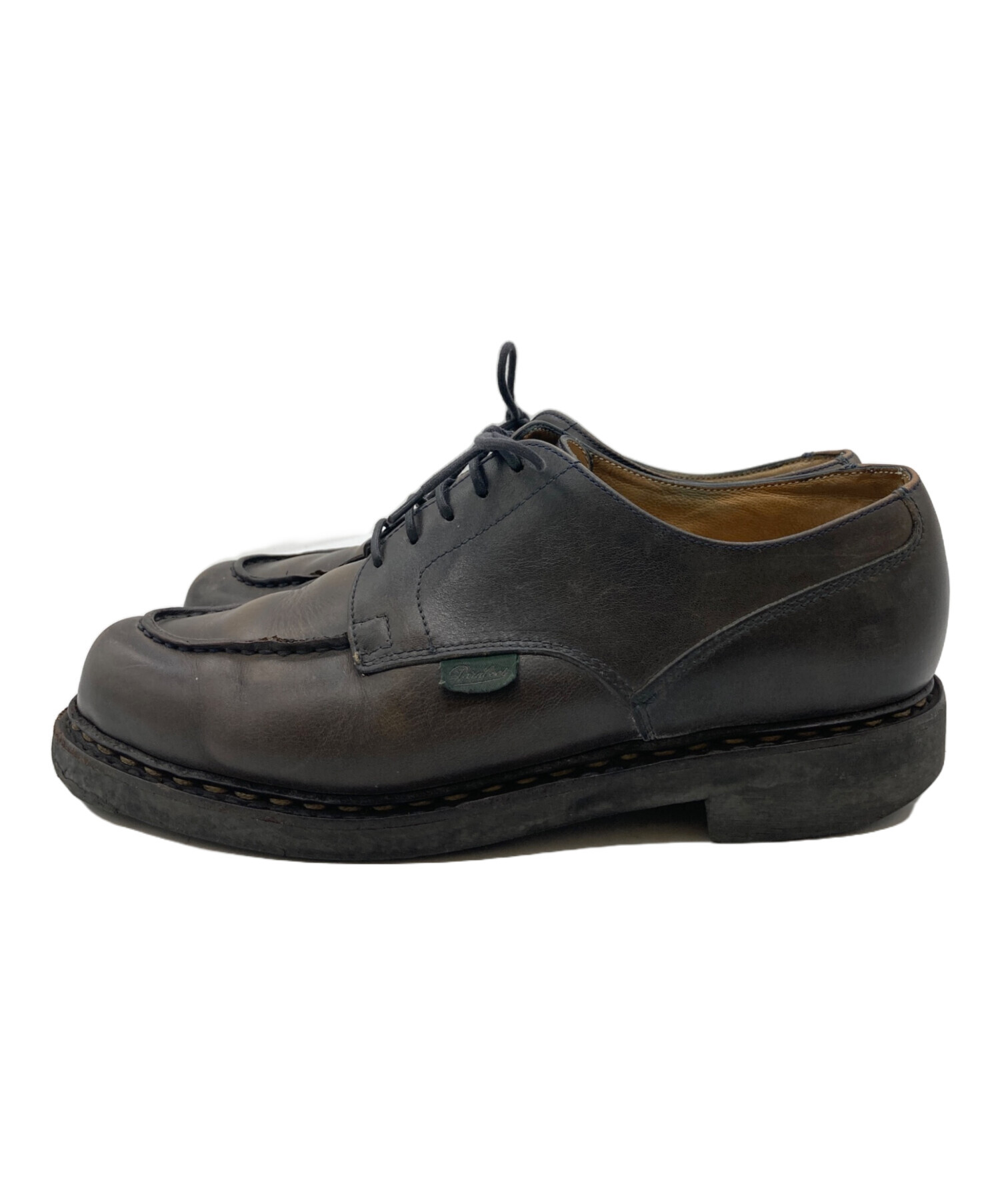 廃盤　Paraboot パラブーツ　Chambord ブラック　旧タグ　革靴 中古・古着通販】PARABOOT (パラブーツ) chambord ブラック サイズ:6 2