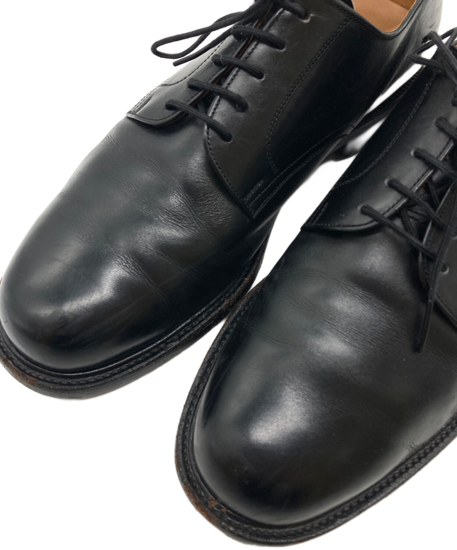 SCOTCH GRAIN ブラック シューズ/26.50cm 中古・古着通販】SCOTCH GRAIN (スコッチグレイン) プレーントゥ