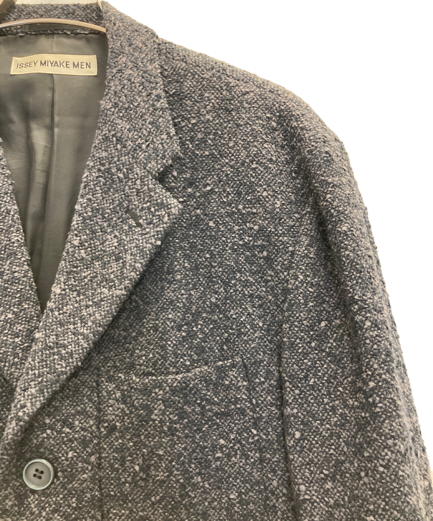 ISSEY MIYAKE MEN ツイードジャケット 中古・古着通販】ISSEY MIYAKE MEN (イッセイミヤケメン) ツイード