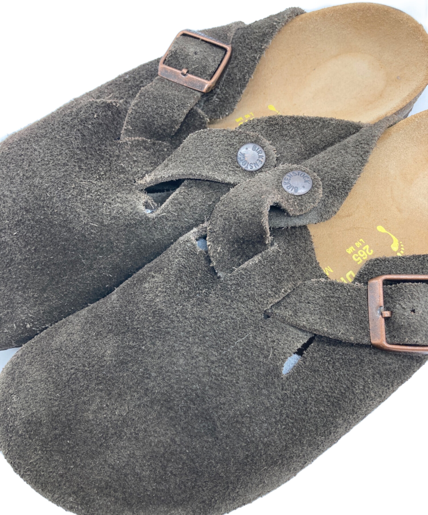 新品未使用　ビルケンシュトック /ボストン サンダル27cmスウェード BIRKENSTOCK（ビルケンシュトック） ボストン サンダル 正規品