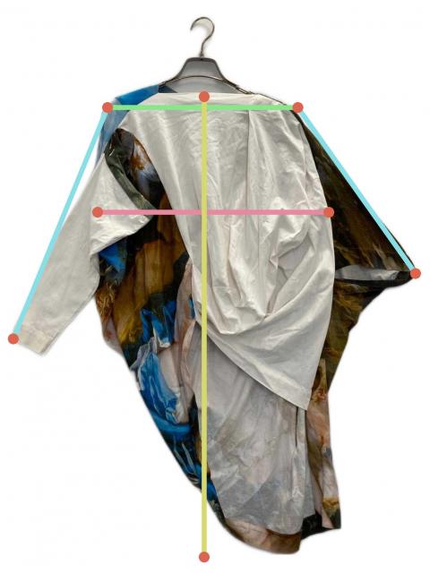 ヴィヴィアンウエストウッドマン 19SS ピクニックプリントポンチョ BGE/F 中古・古着通販】Vivienne Westwood man (ヴィヴィアン ウェストウッド