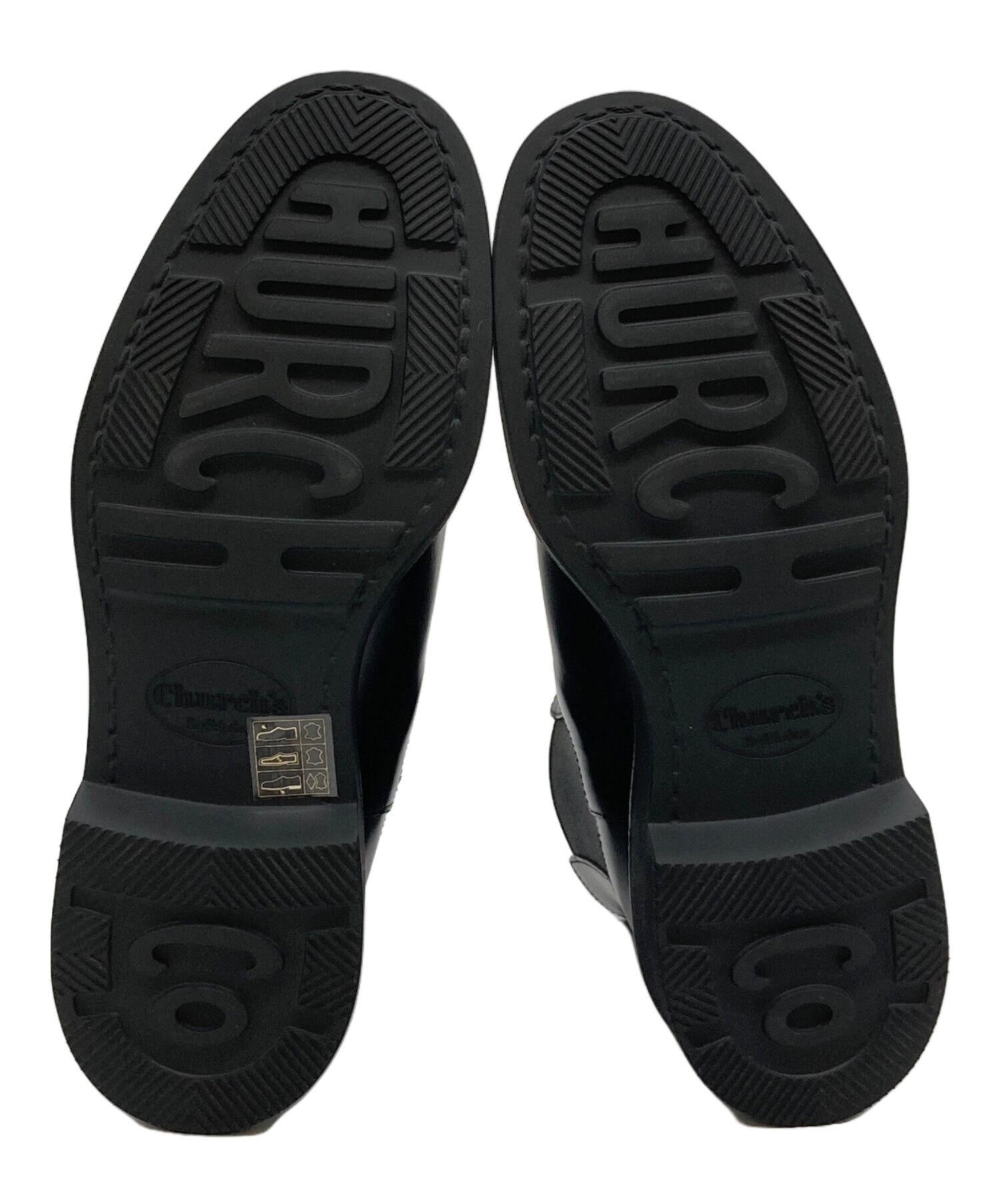 中古・古着通販】CHURCH'S (チャーチ) サイドゴアブーツ ブラック