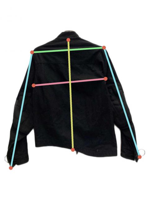 中古・古着通販】maharishi (マハリシ) ミリタリージャケット ブラック