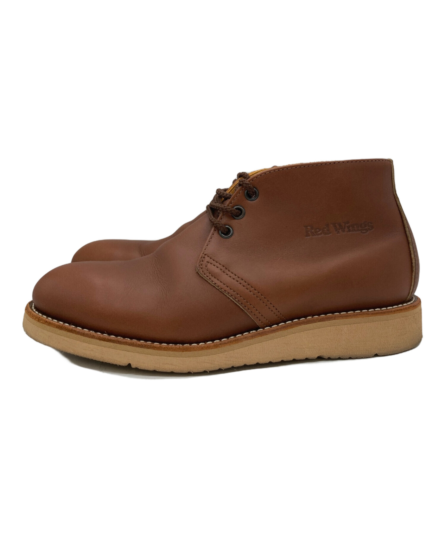 中古・古着通販】RED WING (レッドウィング) チャッカブーツ ブラウン 