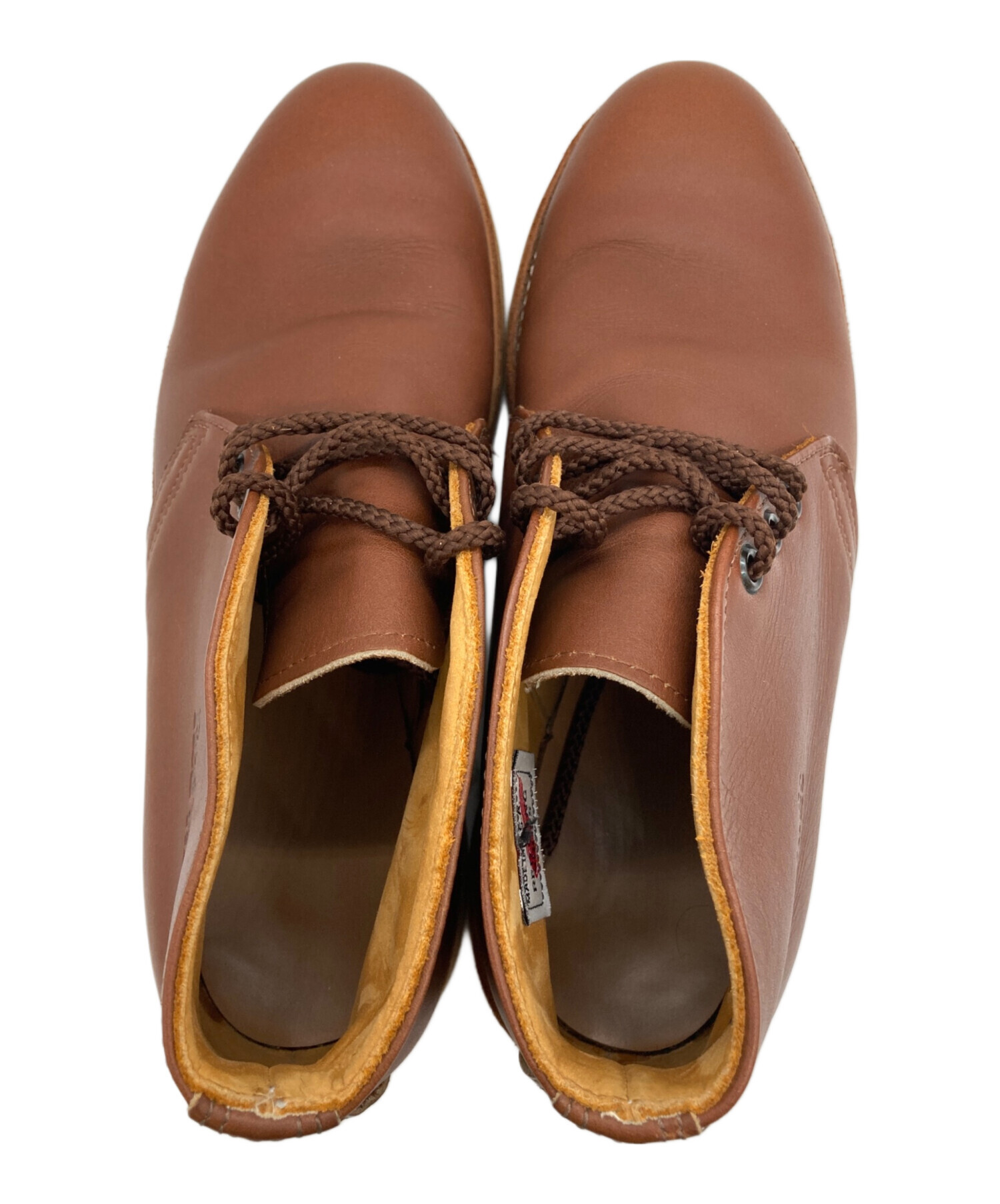 中古・古着通販】RED WING (レッドウィング) チャッカブーツ ブラウン