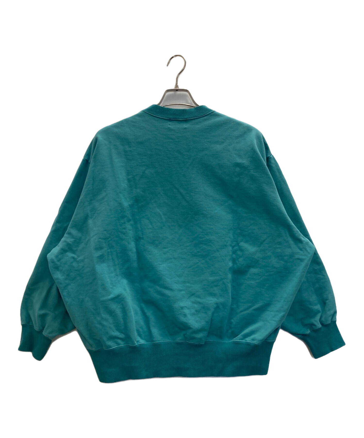 中古・古着通販KOLOR (カラー) crew neck sweat kolor グリーン 