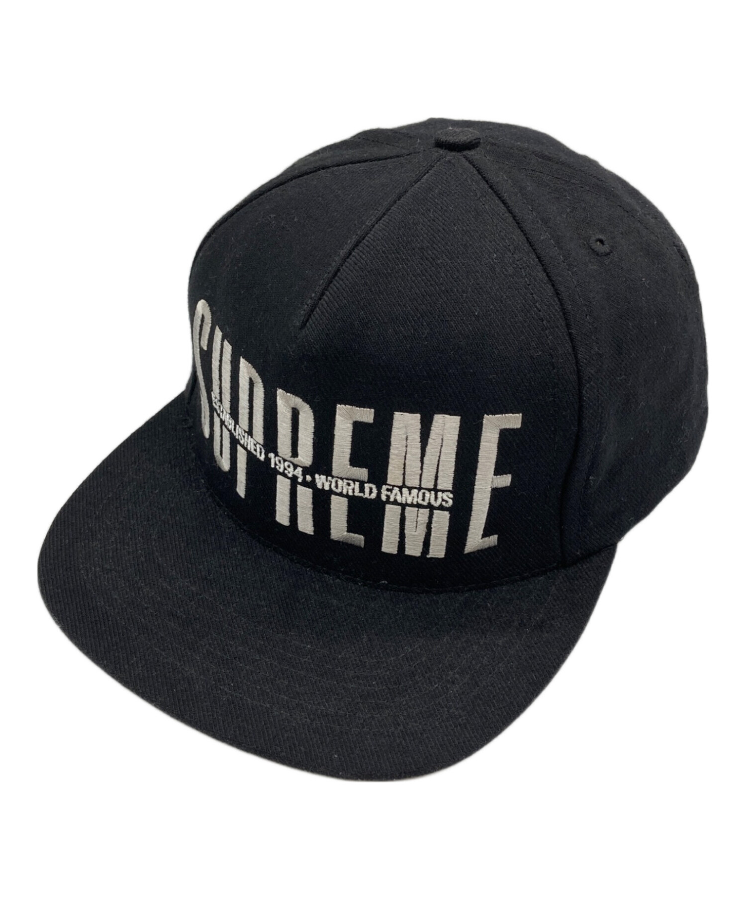 Supreme 5-Panel Cap ブラック Supreme 5-Panel Cap Black usa製