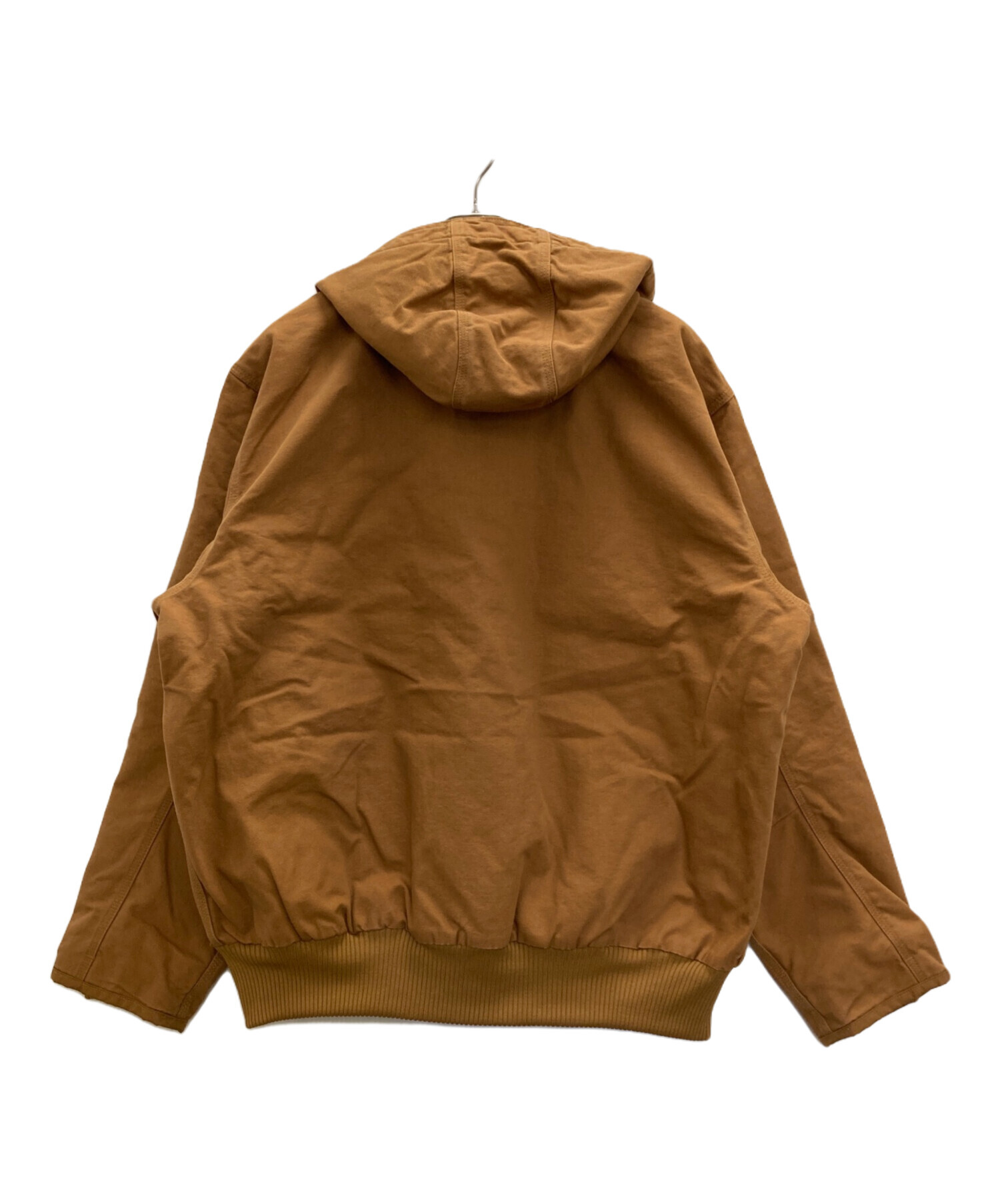 Carhartt ブラウン ジャケット L 古着 古着 90s USA製 Carhartt ブラウン ダック 防寒 パデット アクティブ