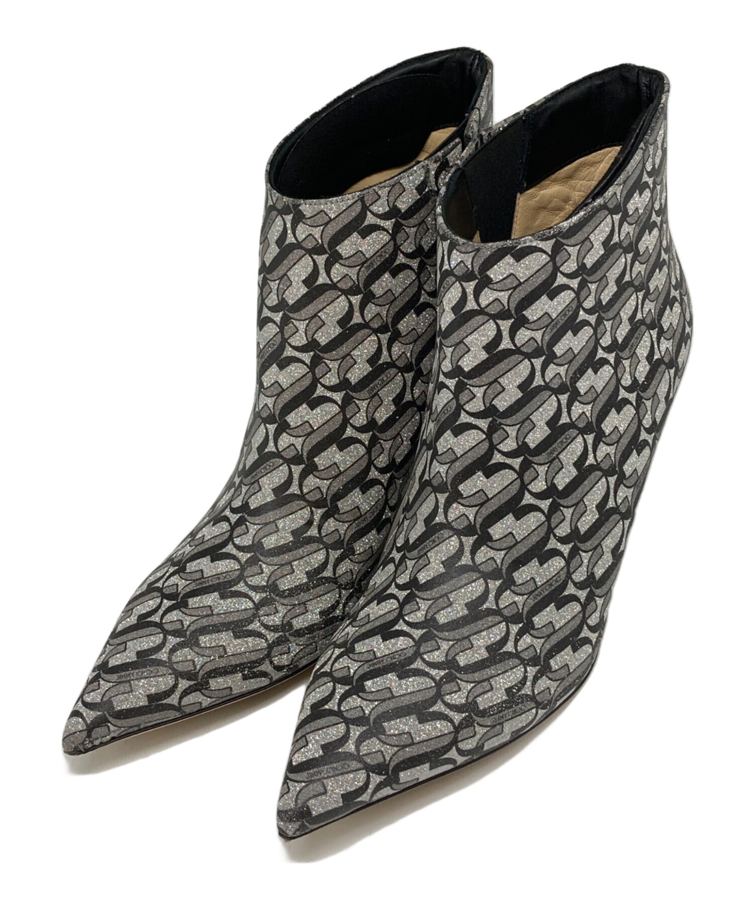 中古・古着通販】JIMMY CHOO (ジミーチュウ) MARINDA 65 グレー サイズ