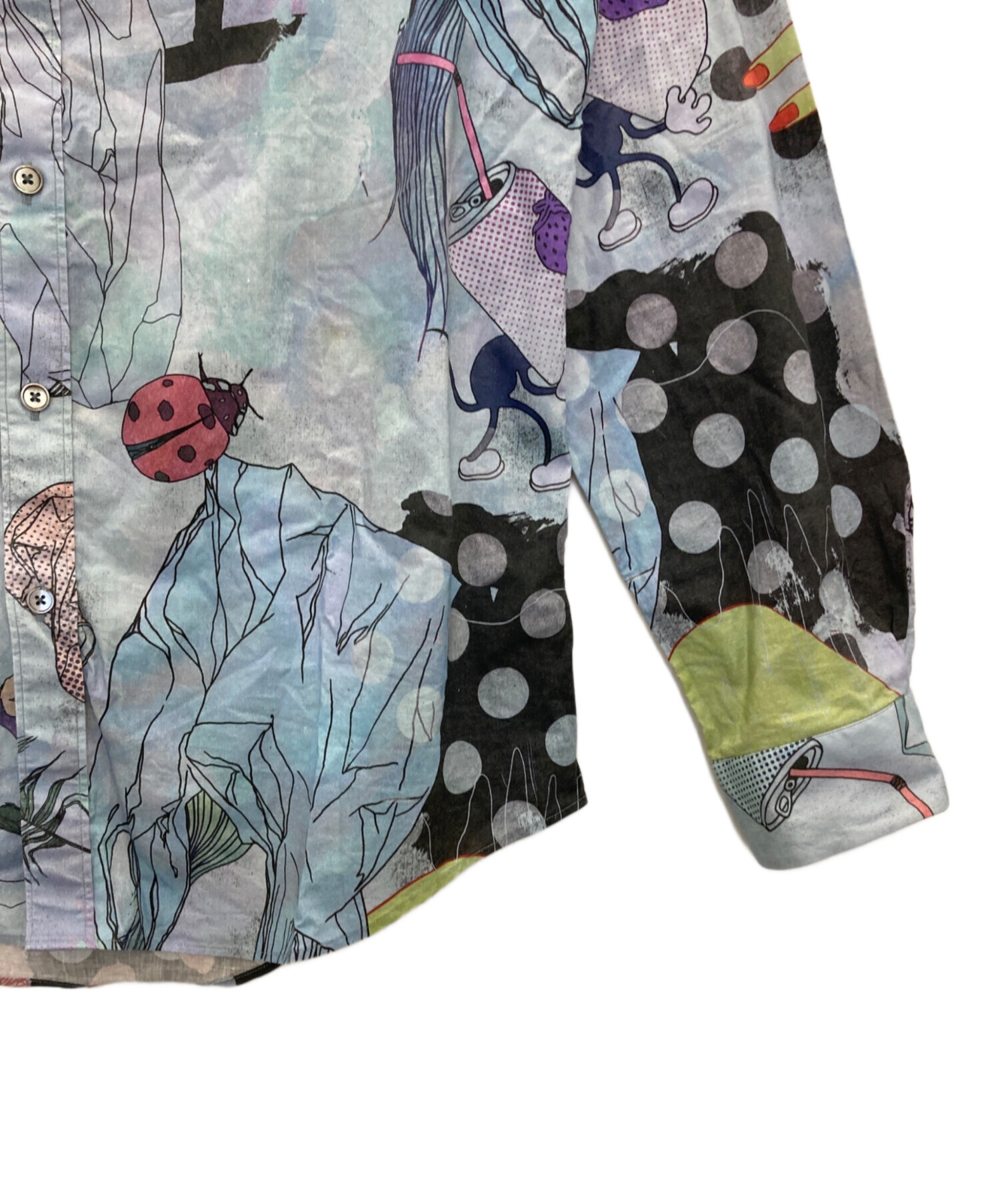 中古・古着通販】Paul Smith (ポールスミス) アートプリントシャツ