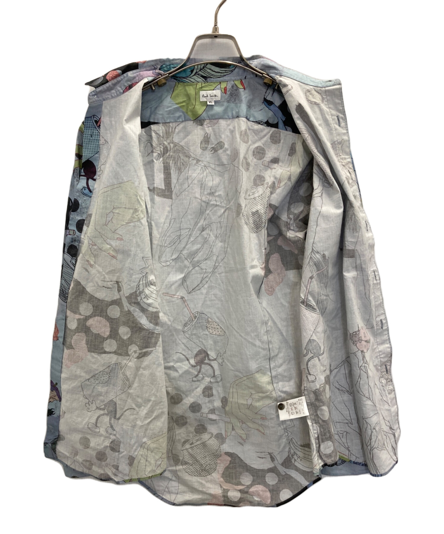 中古・古着通販】Paul Smith (ポールスミス) アートプリントシャツ