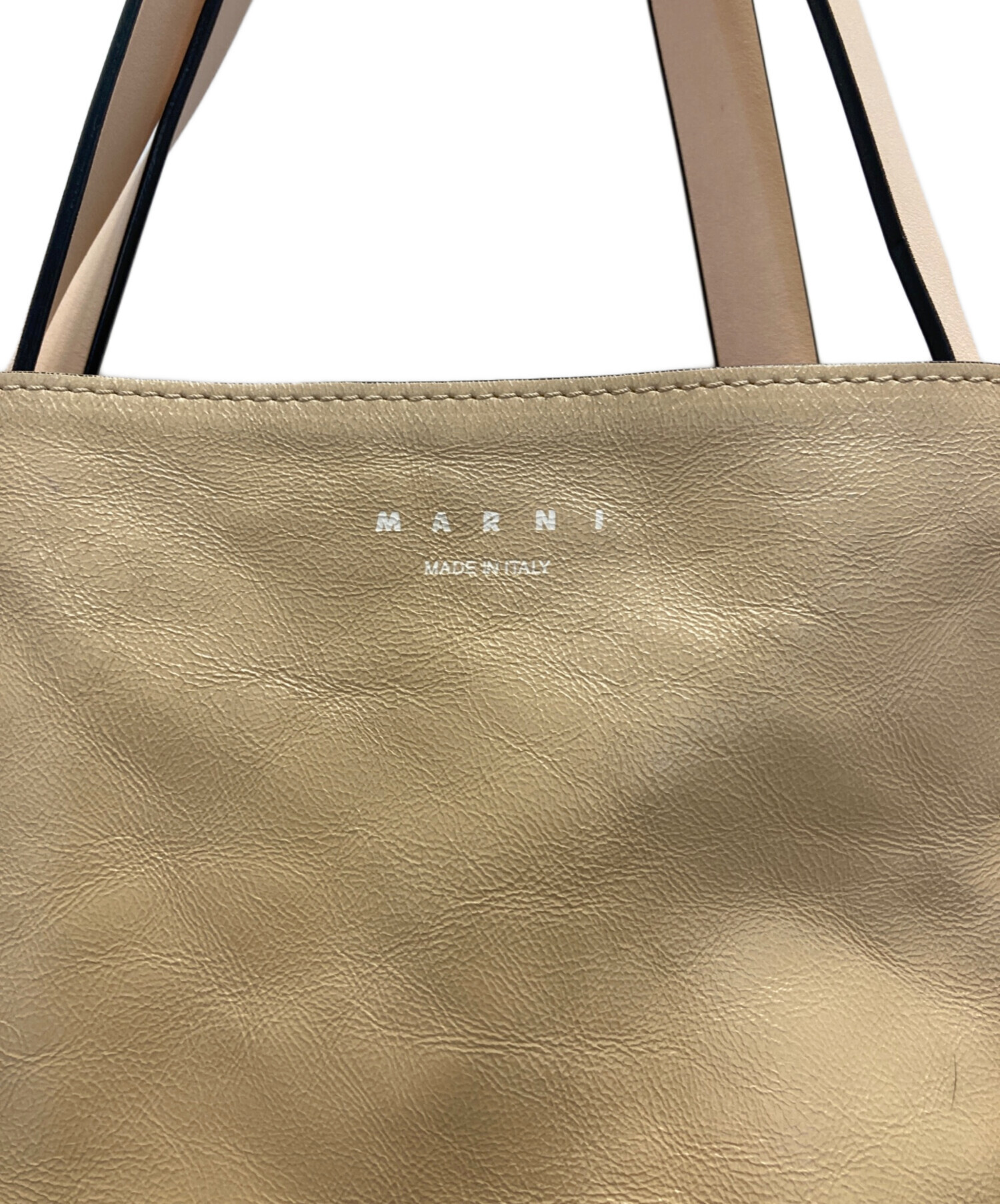 中古・古着通販】MARNI (マルニ) タンブルドカーフスキン MUSEO SOFT 