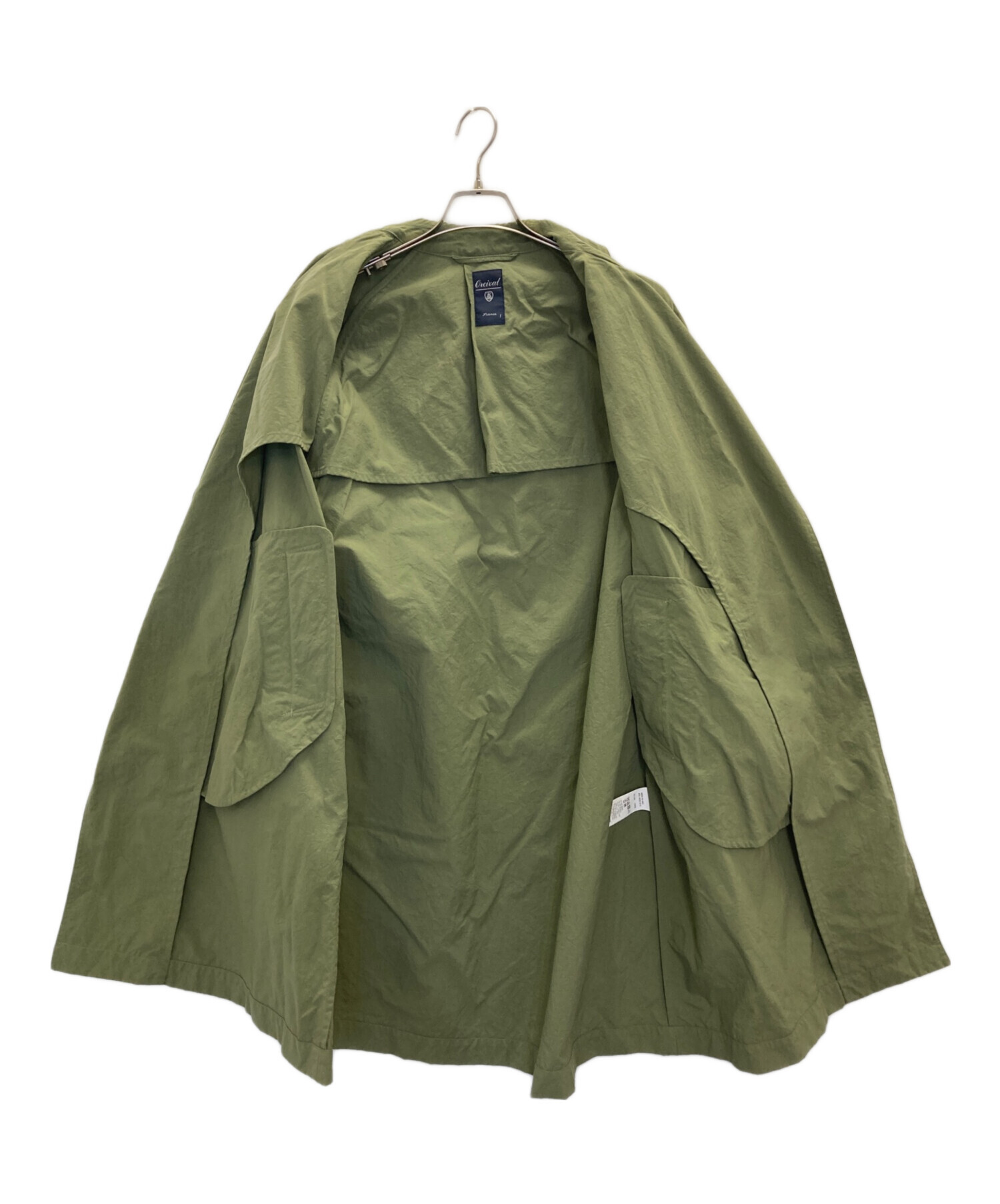 中古・古着通販】ORCIVAL (オーシバル) ボタンレス チェスターコート