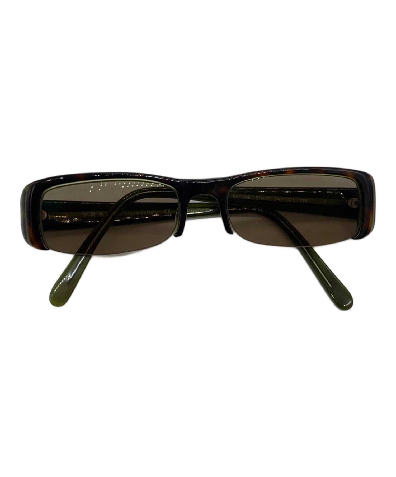 中古・古着通販】PRADA (プラダ) サングラス グリーン サイズ:51□17