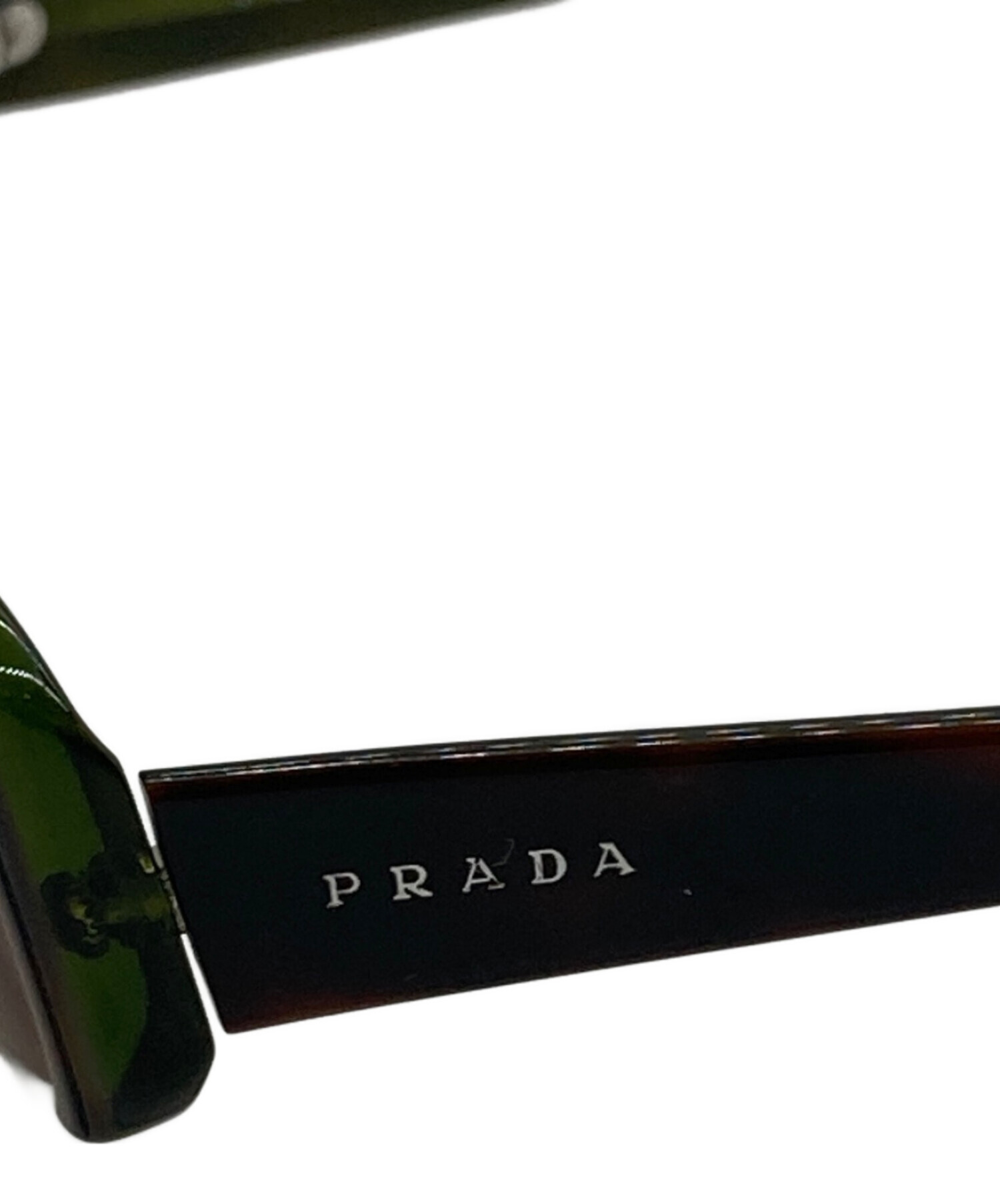 中古・古着通販】PRADA (プラダ) サングラス グリーン サイズ:51□17