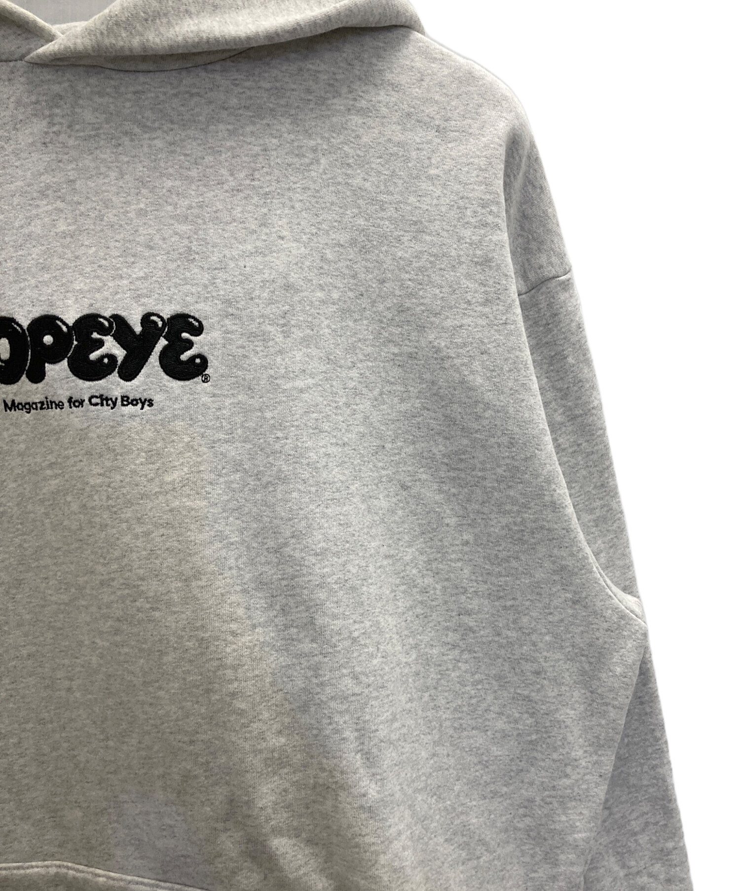 中古・古着通販】POPEYE (ポパイ) POPEYE エンブロイダリー フーディー