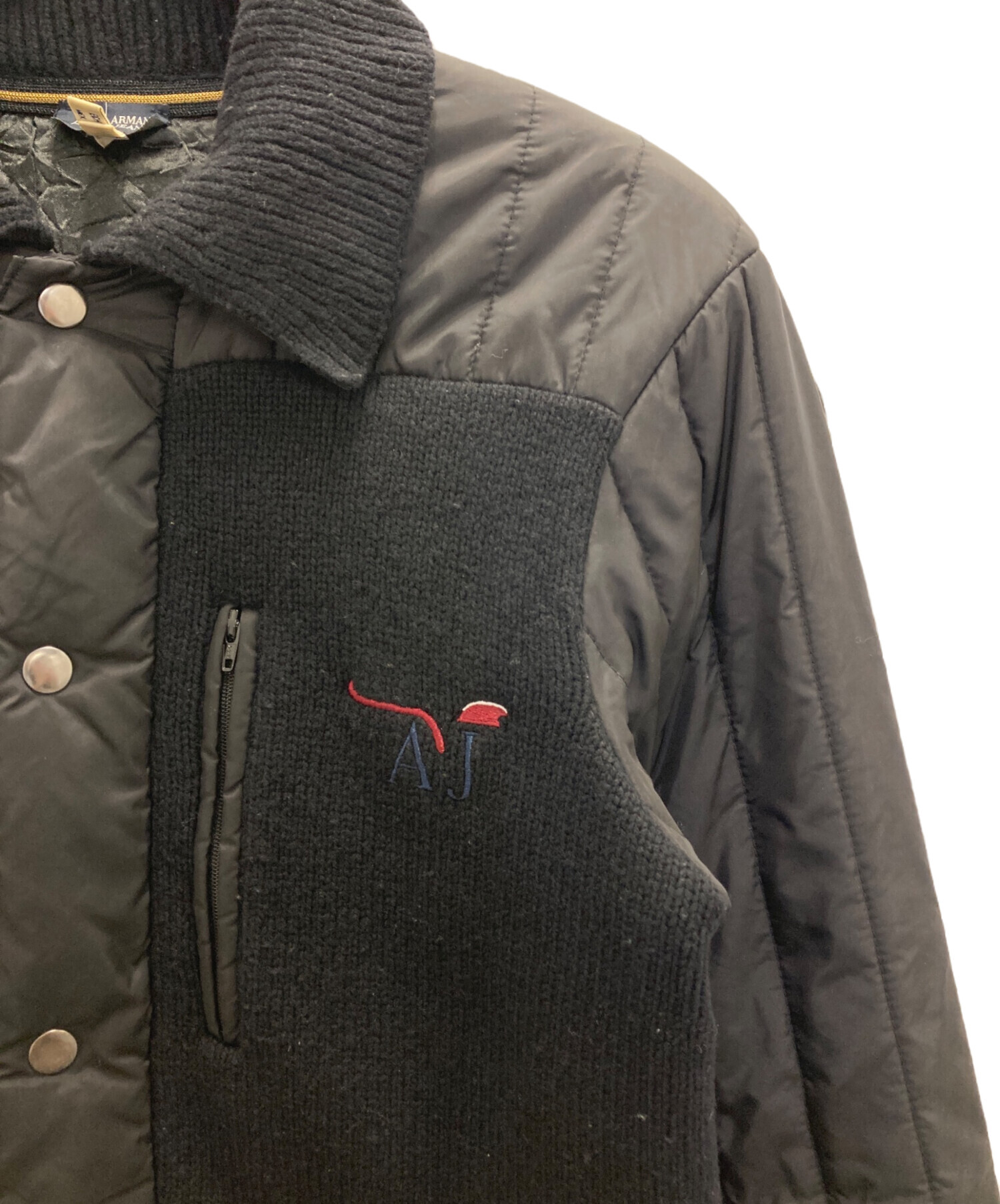 中古・古着通販】ARMANI JEANS (アルマーニジーンズ) 切替ジャケット 