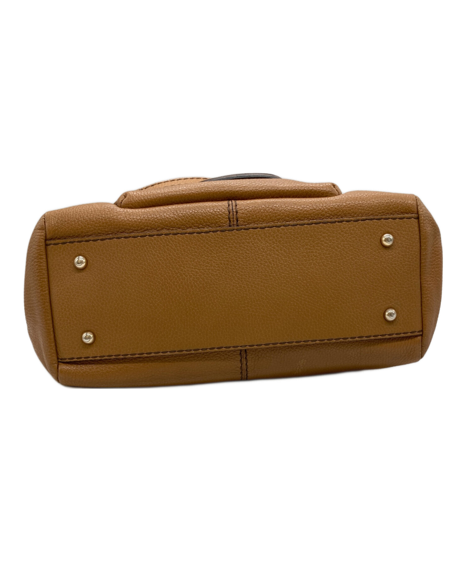 中古・古着通販】TOD'S (トッズ) レザートートバッグ ベージュ