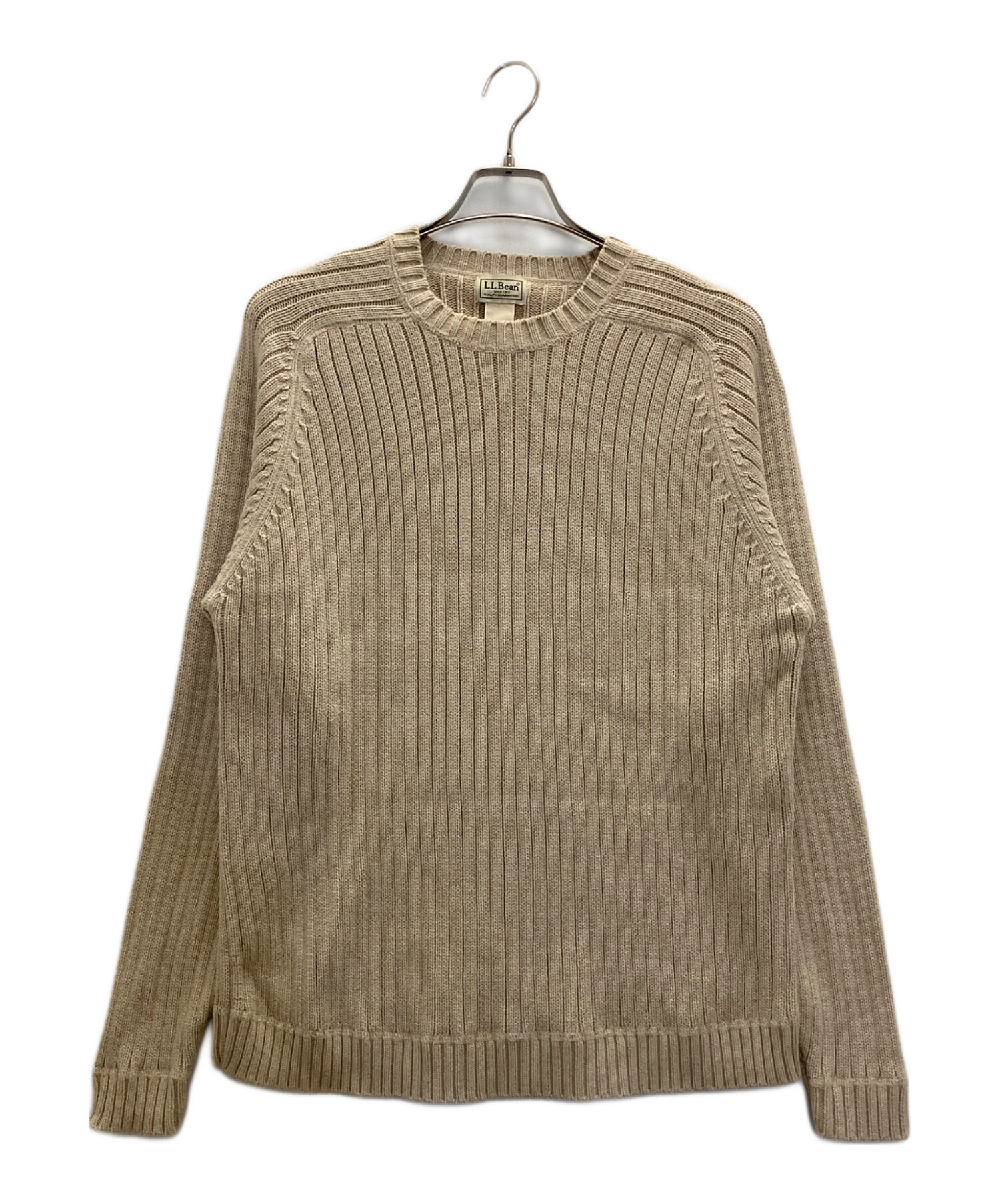 中古・古着通販】L.L.Bean (エルエルビーン) 00s cotton rib knit 