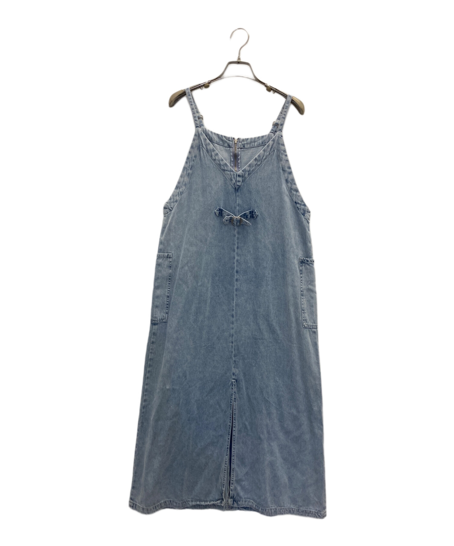 中古・古着通販】stola. (ストラ) キャミソールデニムワンピース