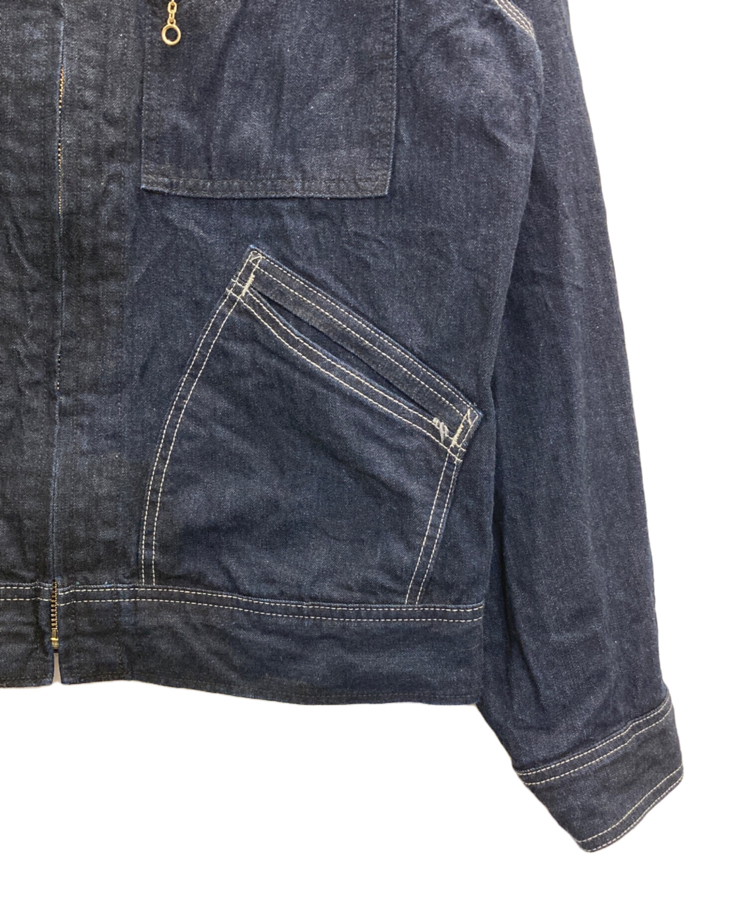 中古・古着通販】LEE (リー) 91B ZIP-UPブルゾン インディゴ サイズ:M