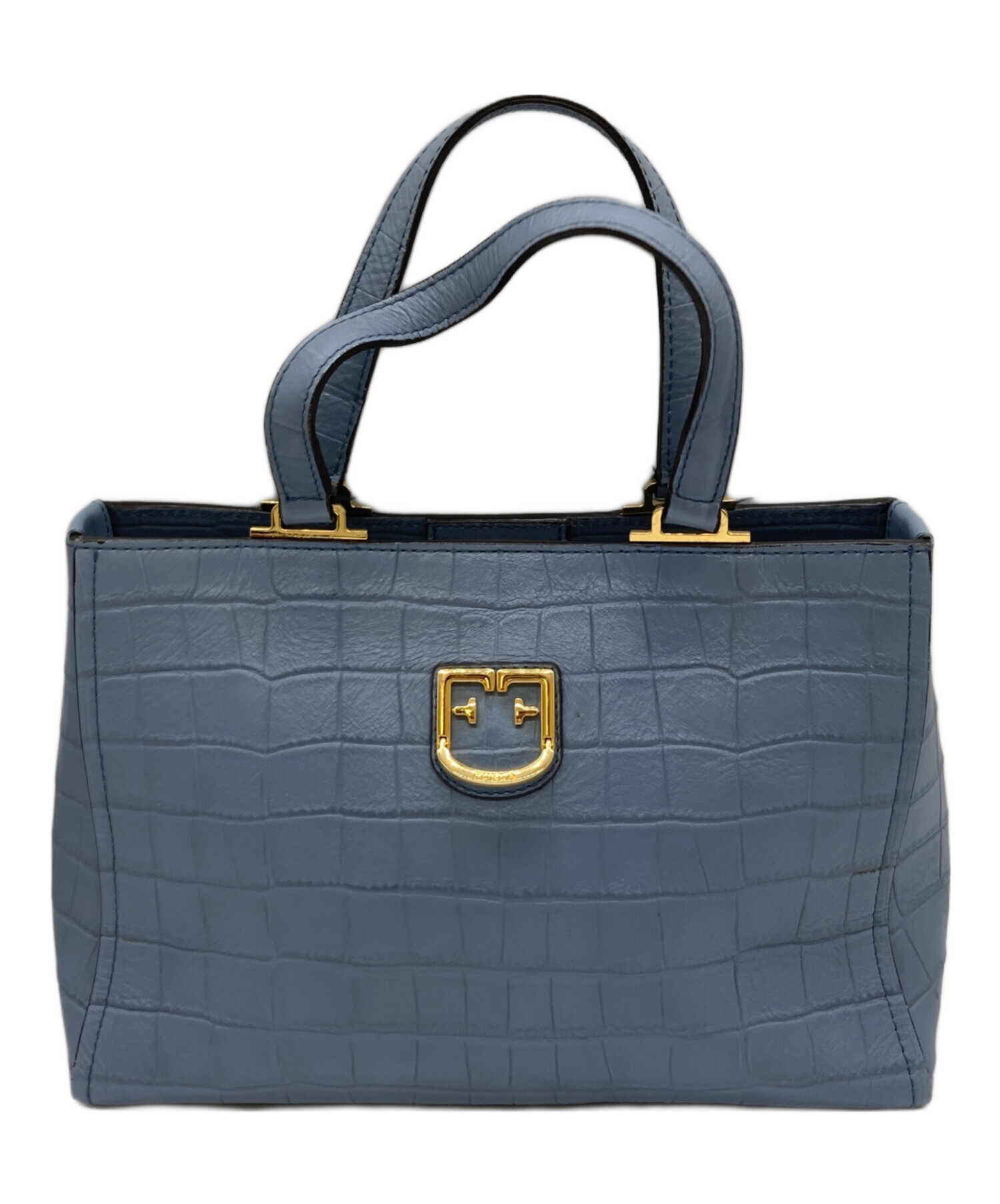 中古・古着通販】FURLA (フルラ) 2WAYショルダーバッグ スカイブルー