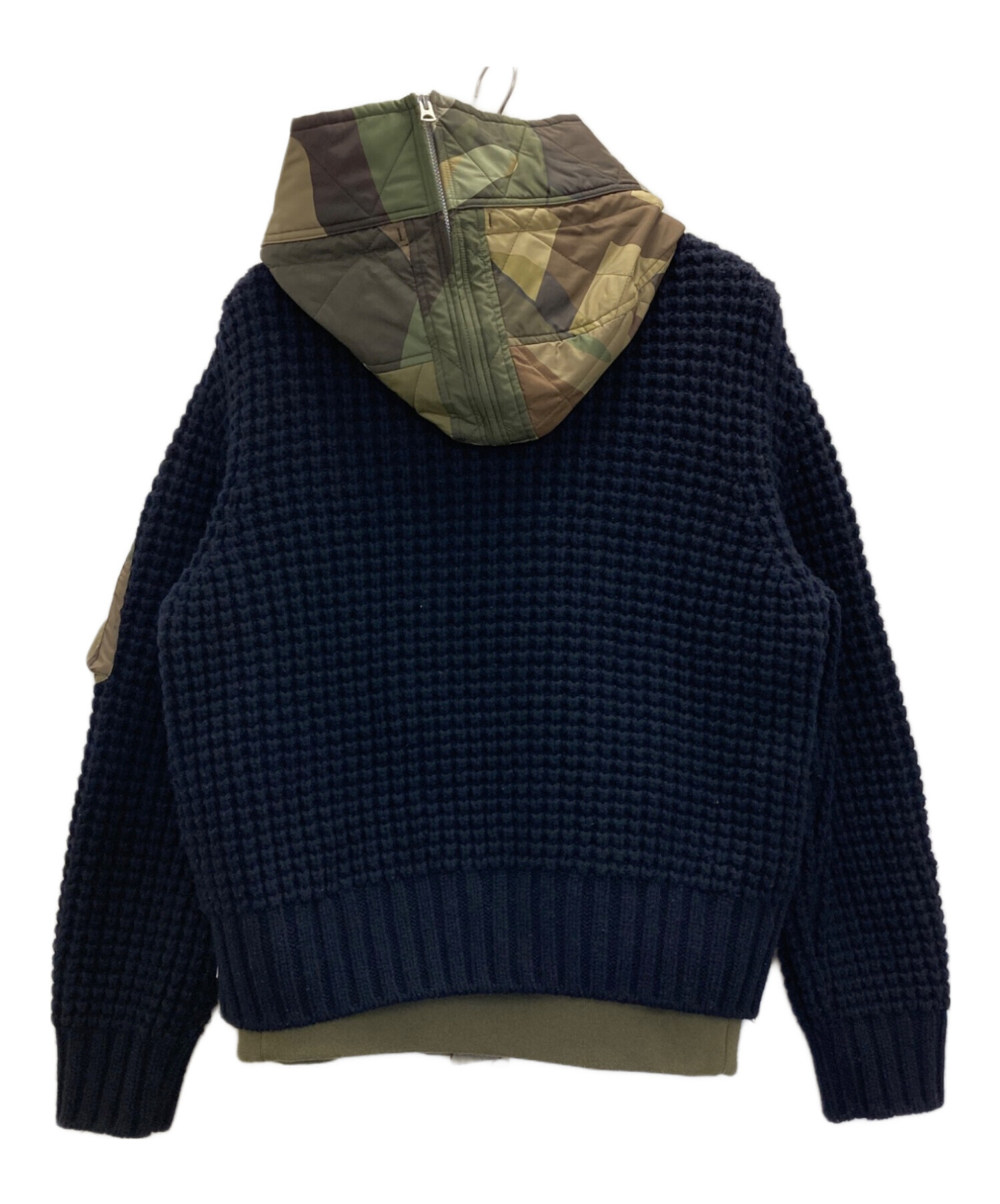 中古・古着通販】sacai (サカイ) KAWS (カウズ) Wool Knit Blouson