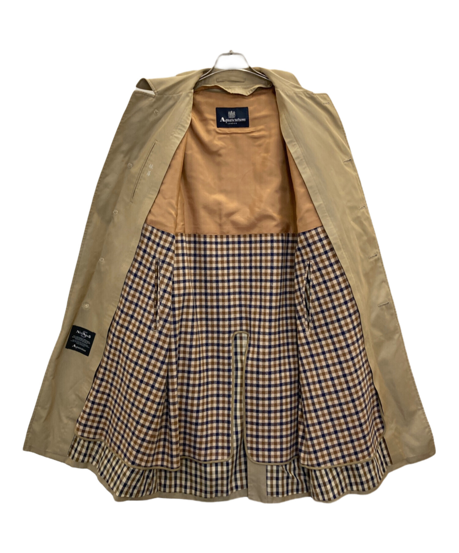 中古・古着通販】Aquascutum (アクアスキュータム) ライナー付ステン