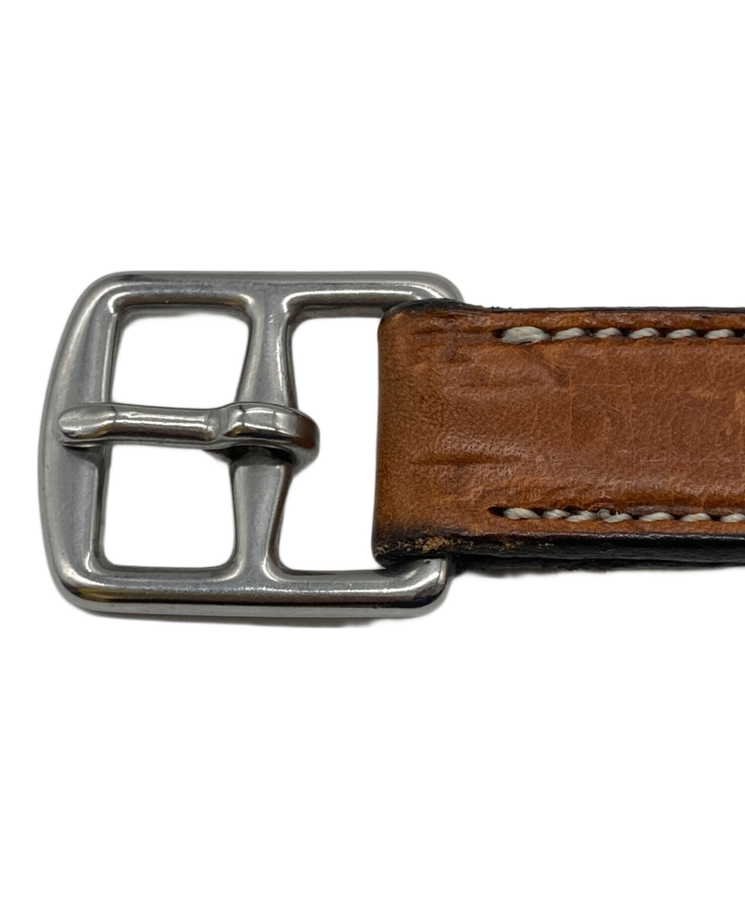 中古・古着通販】TORY LEATHER (トリーレザー) レザーベルト ブラウン